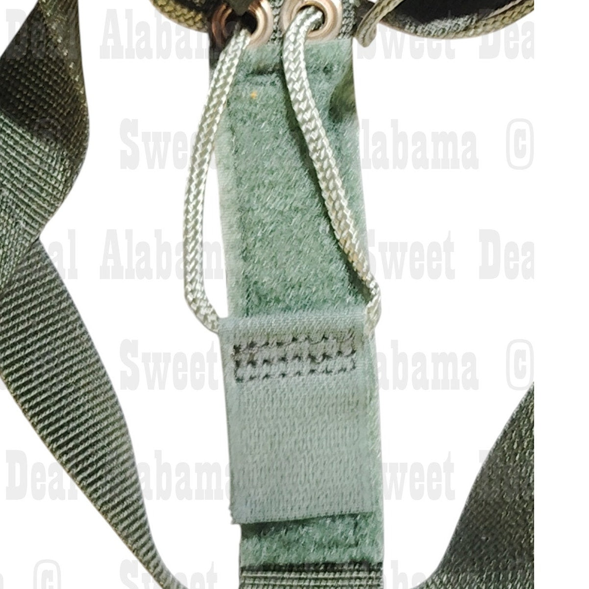 USGI Kevlar Helmet Liner Suspension, 60s-80s Eras, OD Cotton Webbing