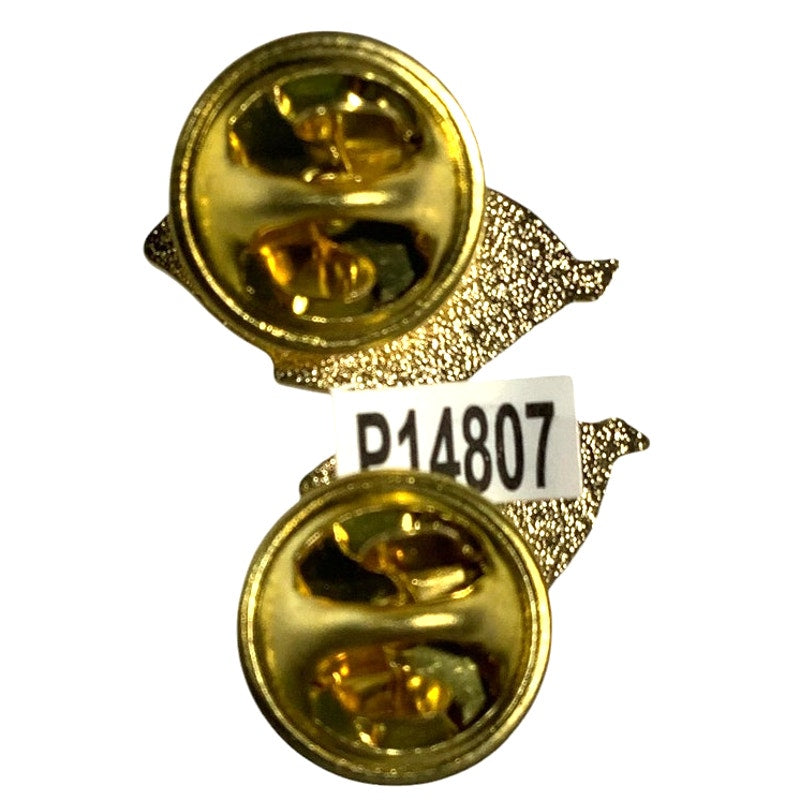 U.S. and Air Force Crossed Flags Lapel / Hat Pin 3/4"H x 1"W Unity and Strength