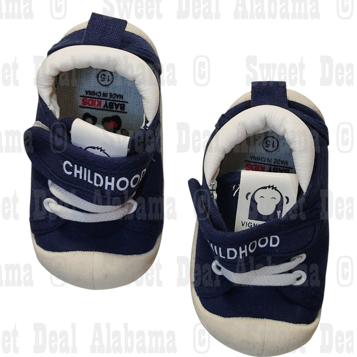 Baby's First Walking Shoes, Soft Rubber Sole Infant Size 5.5, Cotton, Non-Slip