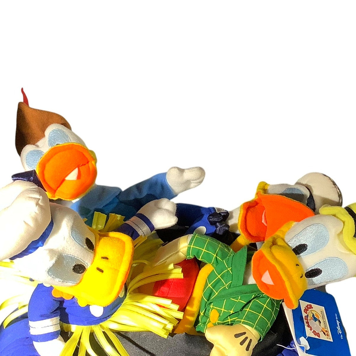 Disney Donald Duck 65th Anniversary 2014 Plush Lifeboat w/ 4 Donald's Year's Ago