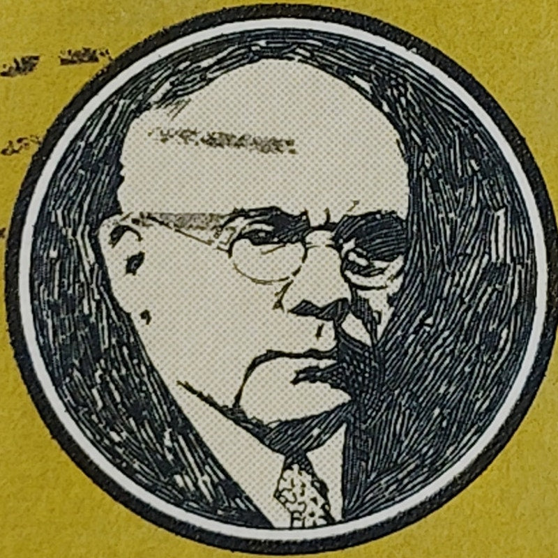 1970 US 6c Edgar Lee Masters American Poet Stamp #1405 Used Cancelled