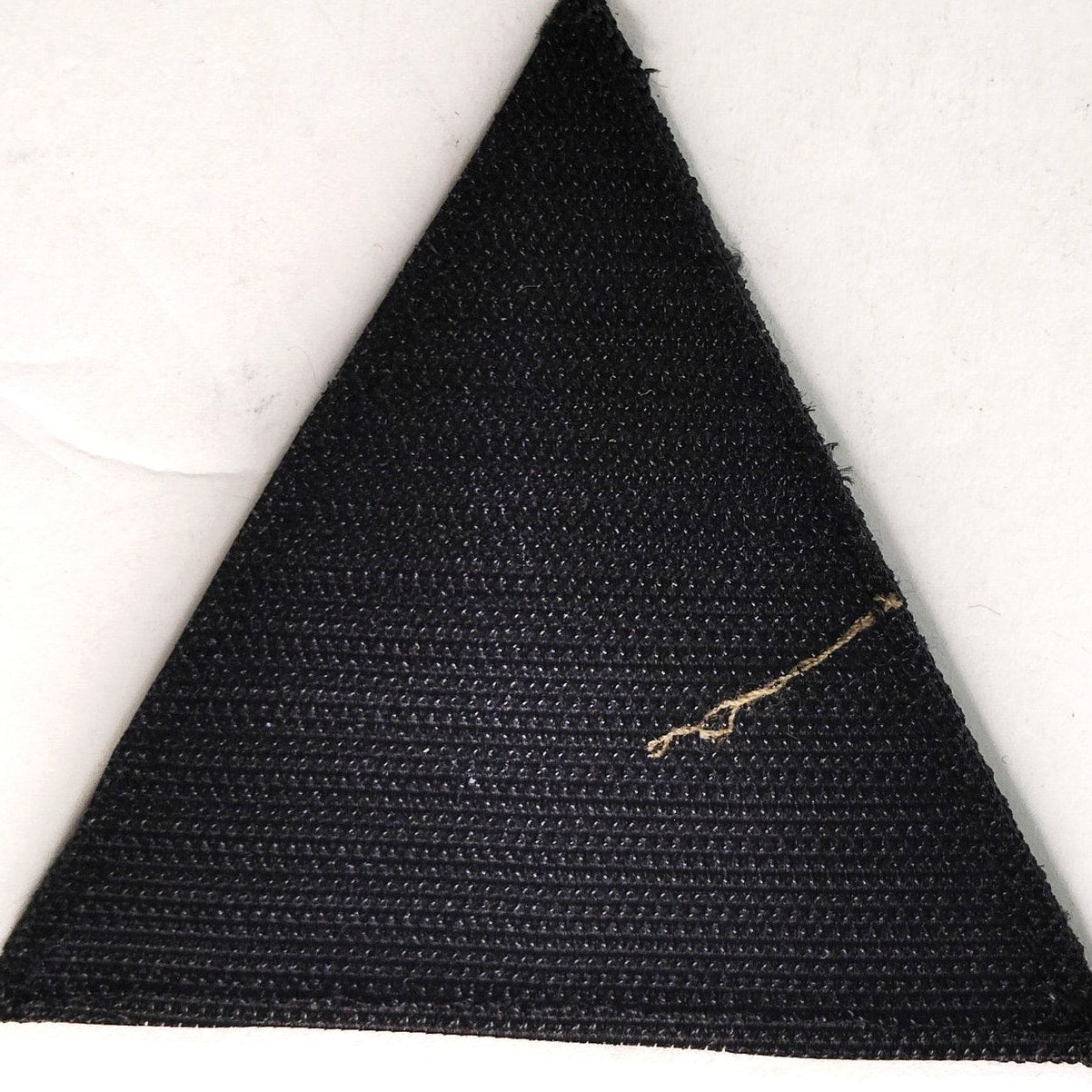 US Army Armored Forces Embroidered Patch WWII Triangle 3‑3/4" × 4" Hook Back