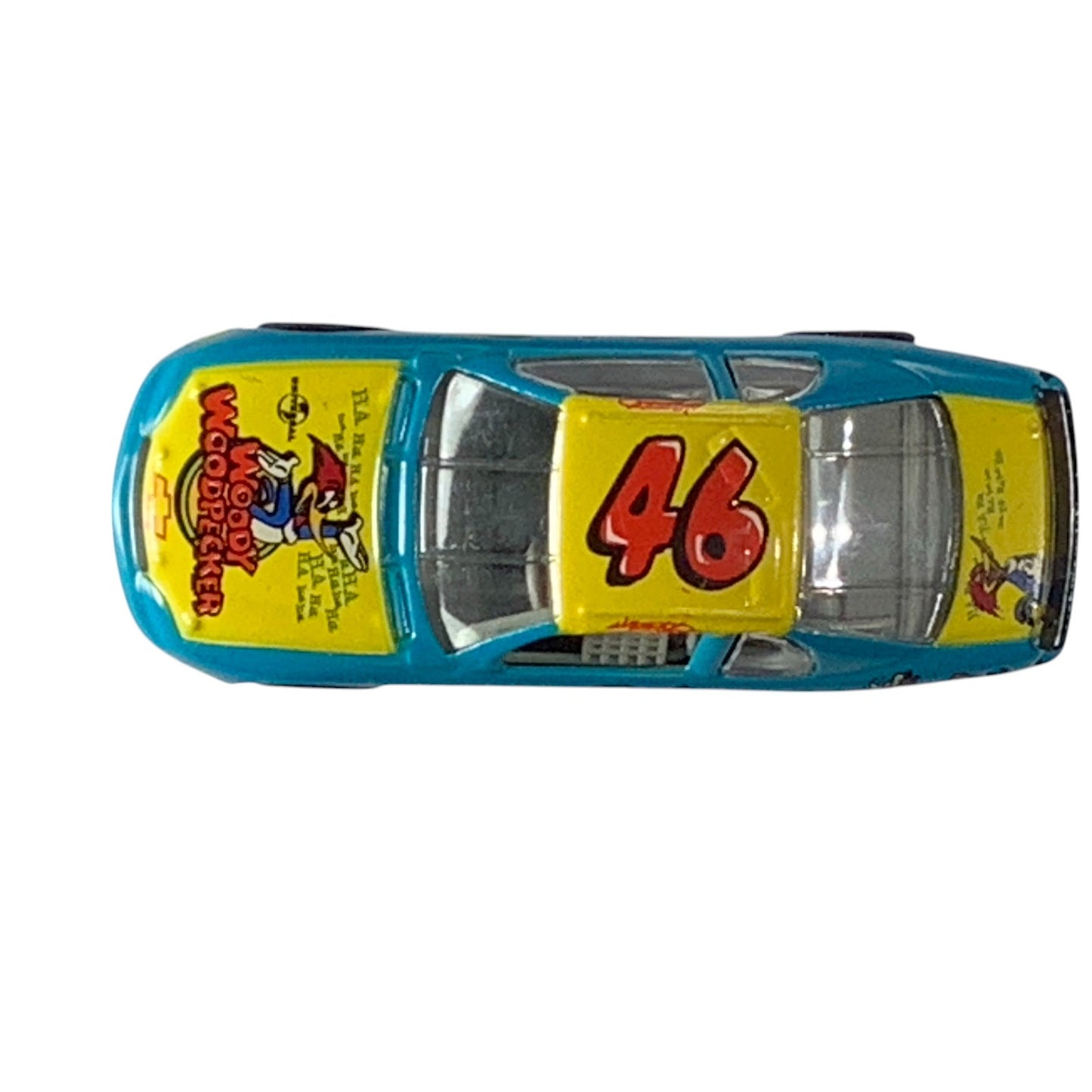 Wally Dallenbach #46 Woody Woodpecker, NASCAR 1:64 Die Cast Car, 1998 Revell EUC