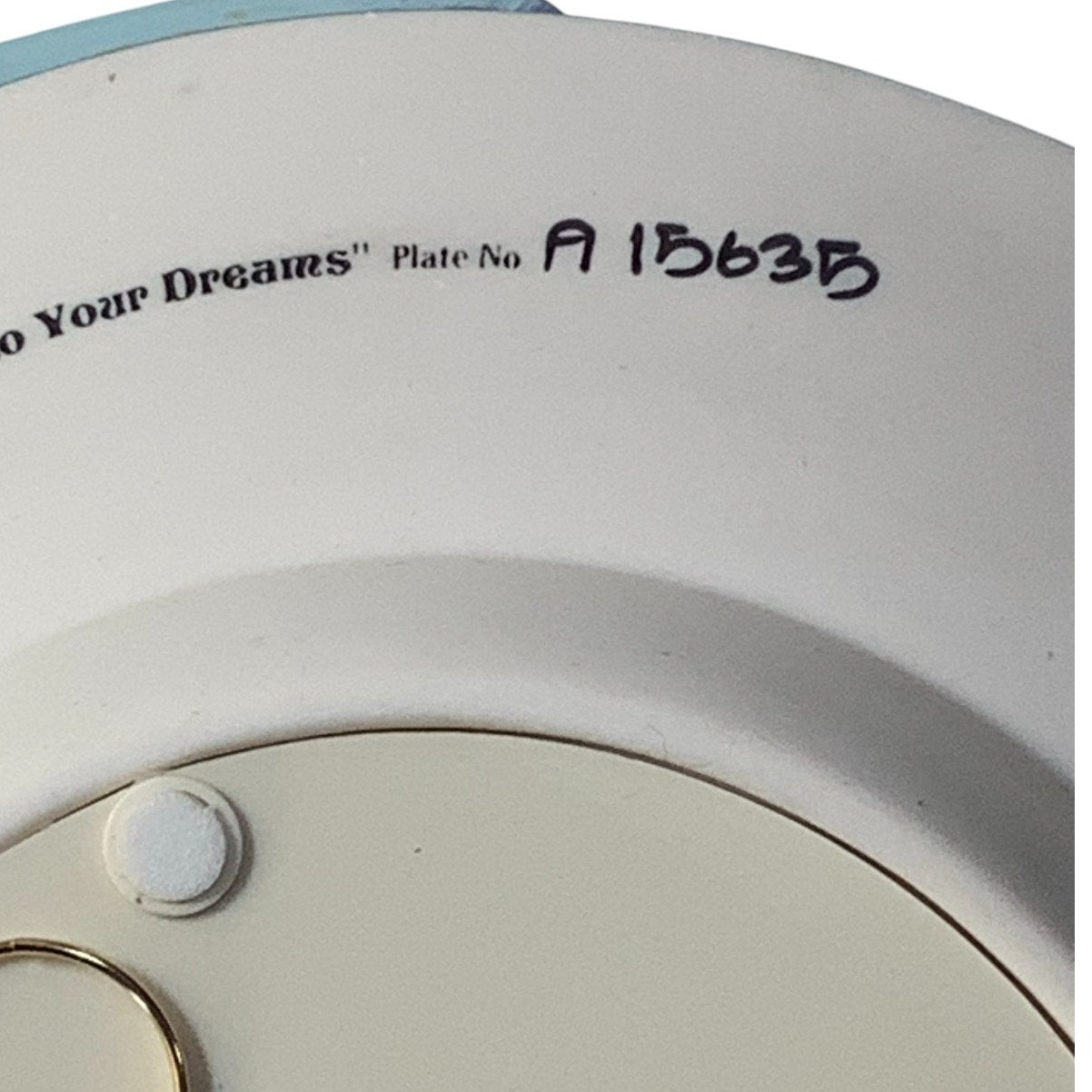 Carousel Daydreams "Hold Onto Your Dreams" 8" Plate, BradEx No. 84-810-176.4