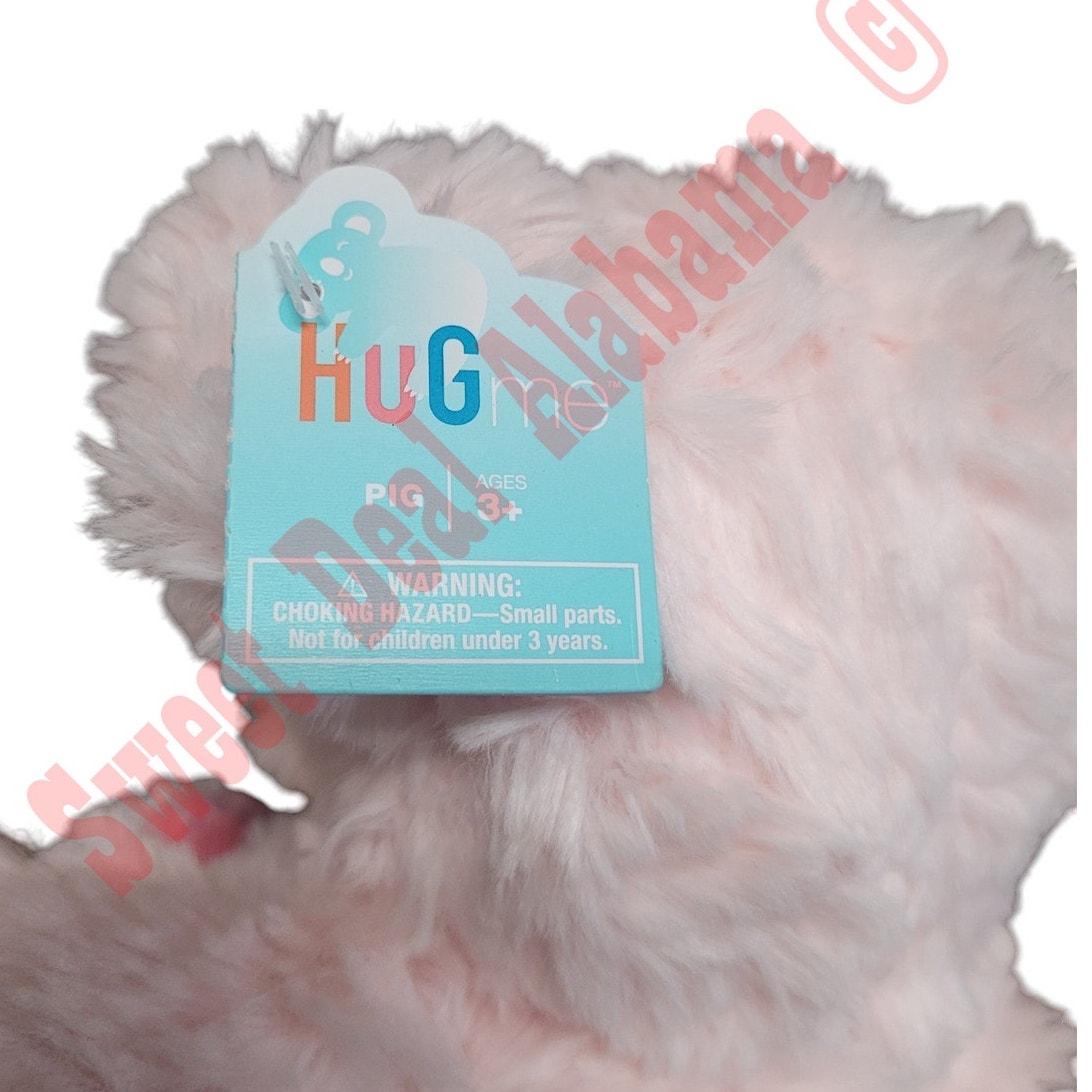 HUGme 10"+ Plush Pig, Soft and Great Bedtime Cuddly, Ages 3+ NWT