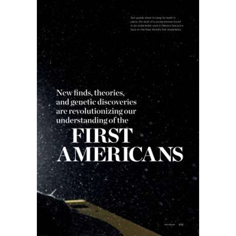 National Geographic January 2015, First American, First Artists, First Year ...