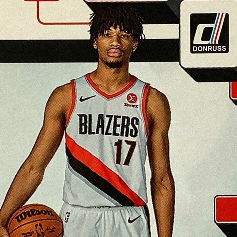 Shaedon Sharpe (Rated Rookie), #207, Portland Trail Blazers, 2022-23 NBA Donruss