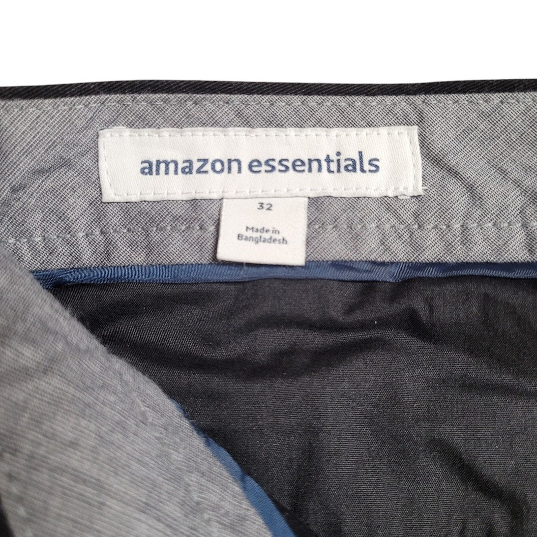 Men's Classic-Fit 9" Chino Shorts, Black, 32