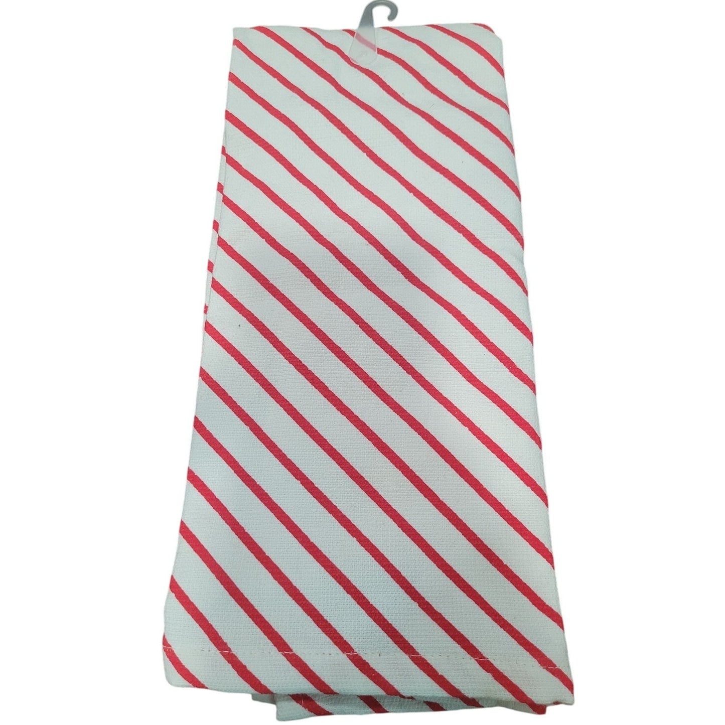 Christmas Striped Kitchen Towel Red – Wondershop 16" x 26"
