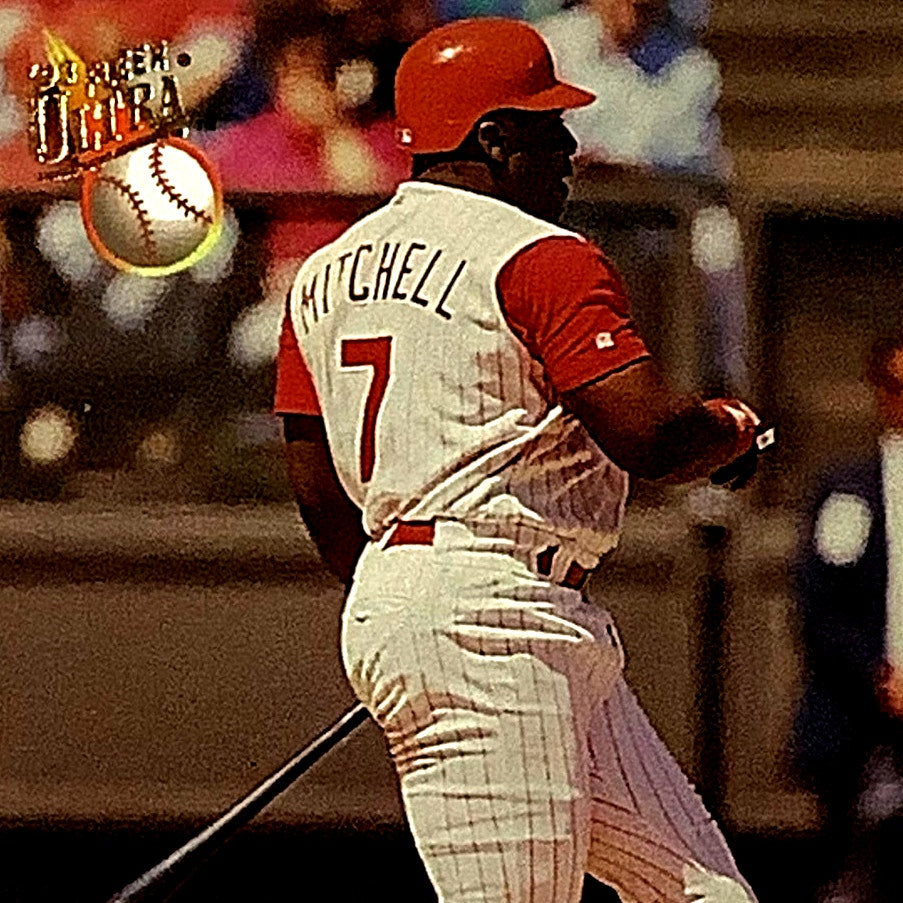 Kevin Mitchell, Cincinnati Reds, MLB, Fleer Ultra Baseball 1993, Card 331, EX/NM