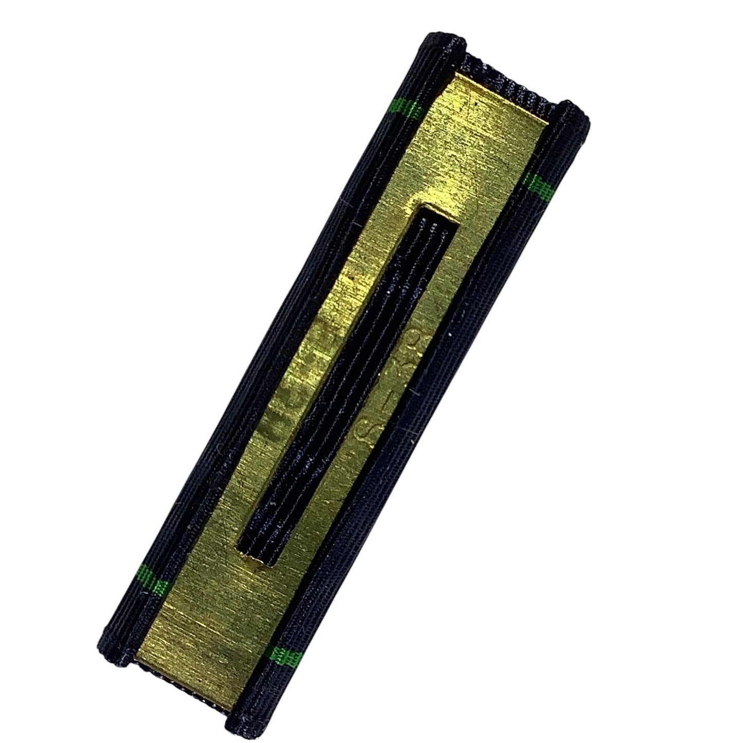 Navy Expert Pistol Medal Ribbon, 1-3/8"L x 3/8"H