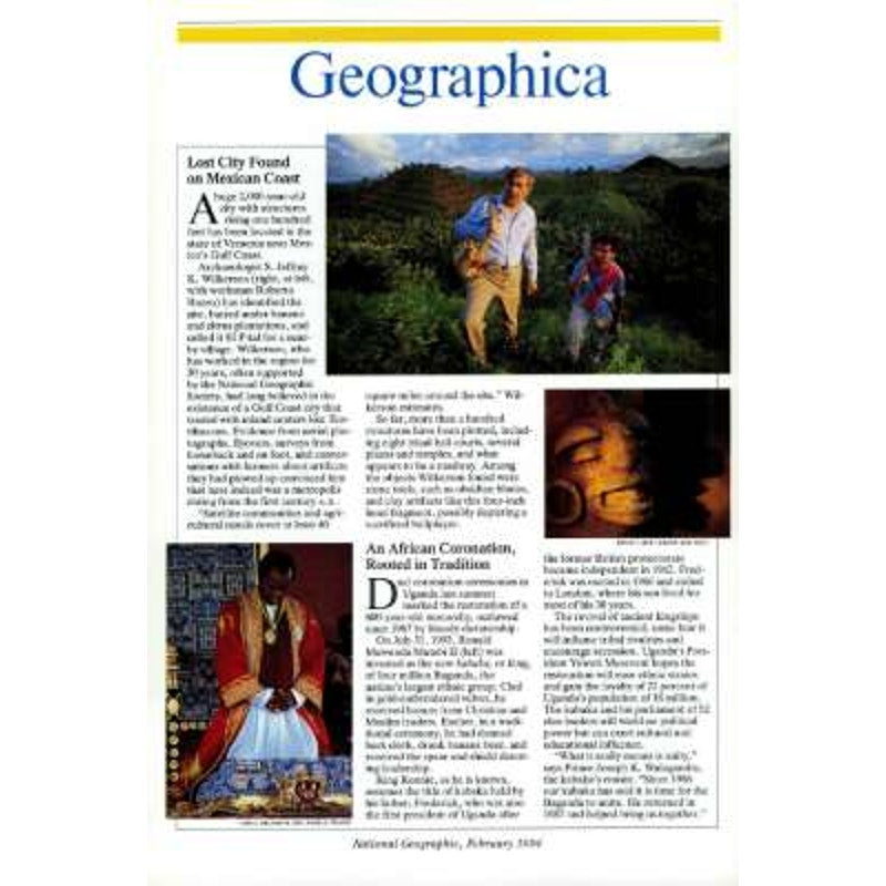 National Geographic Magazine FEB 1994 Canada Rivers, Federal Lands, Connecticut, Sea Turtles: In a Race for Survival, Hunstein Forest
