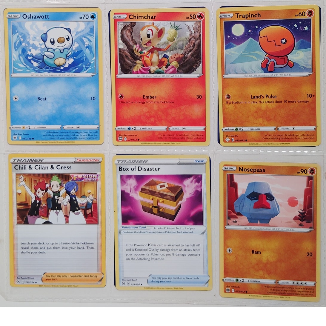 18 Random Pokémon Cards Pictured, Actual Photos Provided