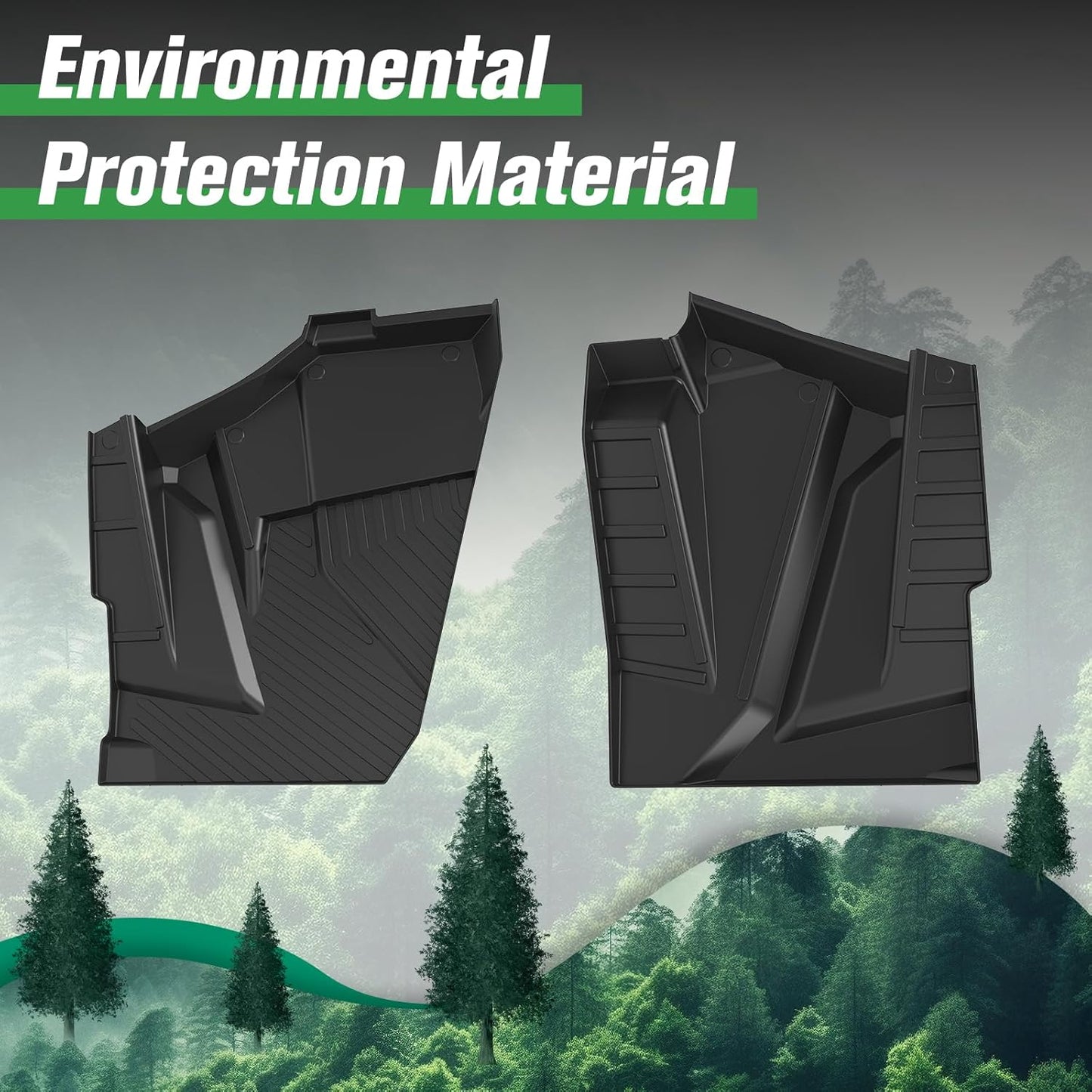 Front Mats for 2024 Polaris RZR XP 1000 / RZR XP 4 1000 Ultimate/Sport/Premium