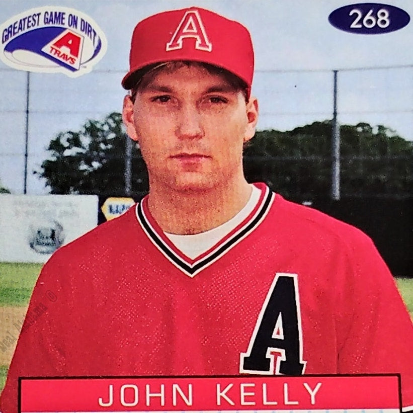 John Kelly, Arkansas Travs, #268, 93-94 Fleer Excel Minor Leagues