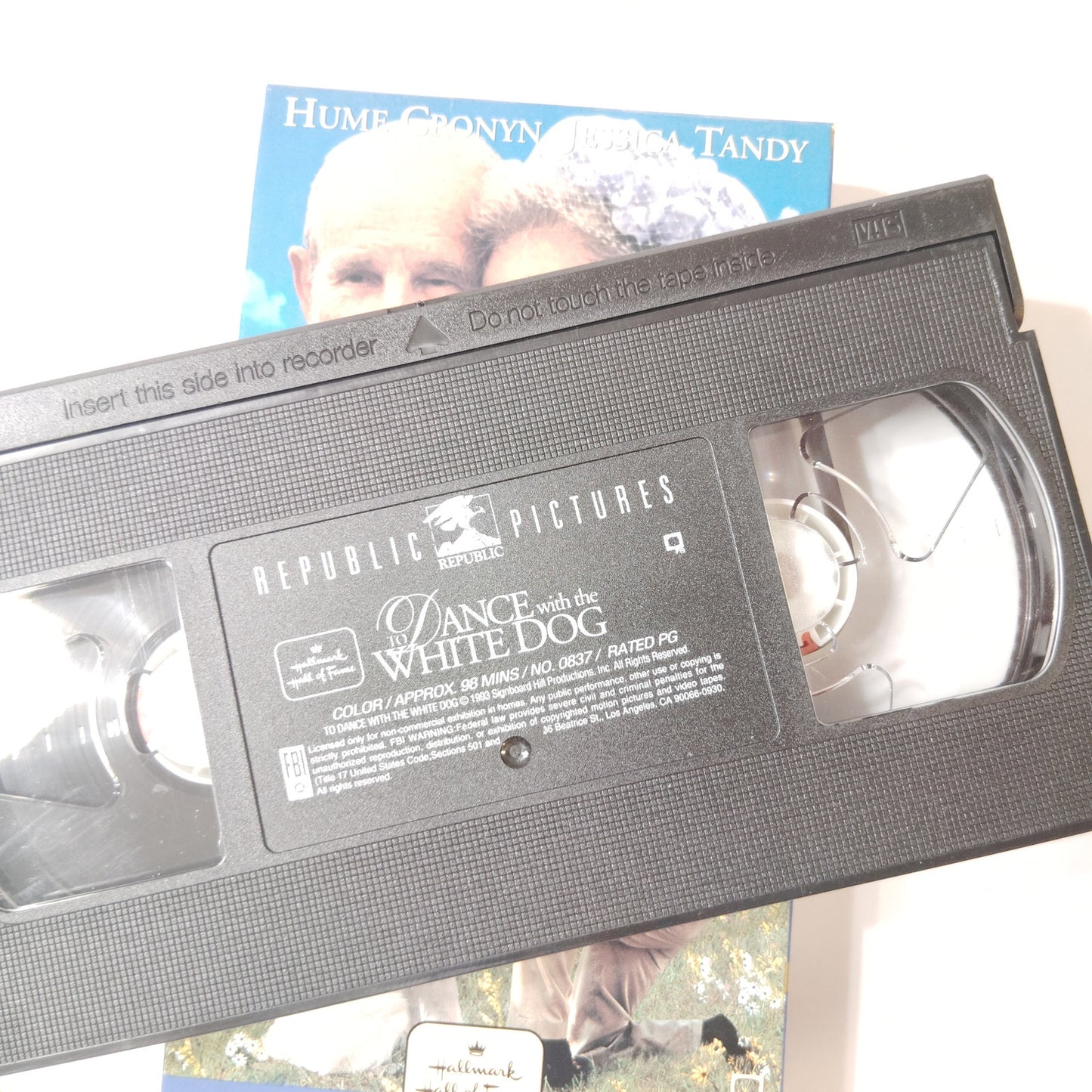 To Dance with the White Dog VHS 1993 Hume Cronyn Jessica Tandy Hallmark Drama