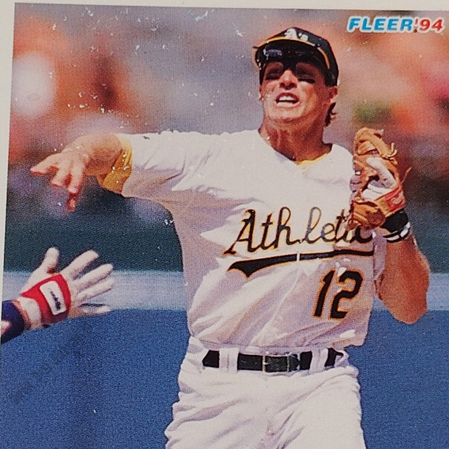 Lance Blankenship, Oakland Athletics (A's), #254, 1994 Fleer Baseball Card