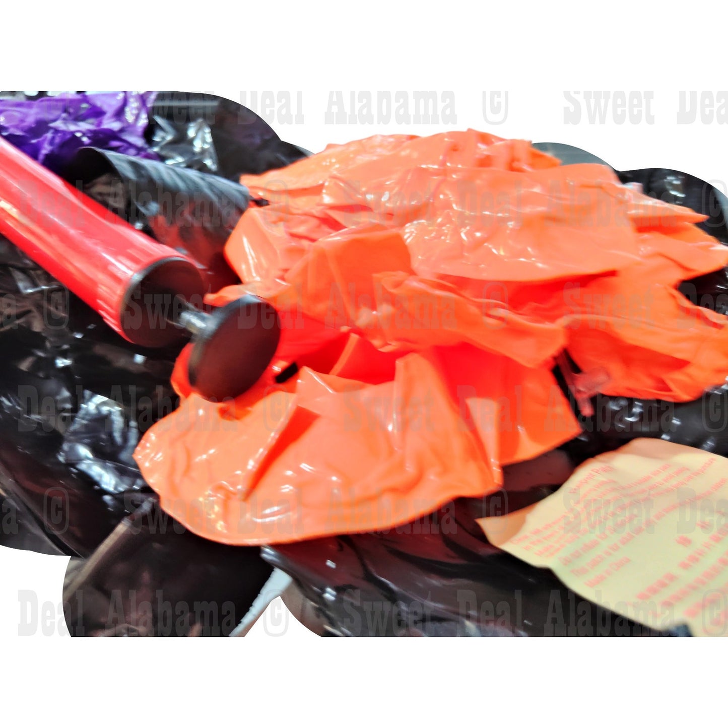 Halloween Inflatable Spider Ring Toss Game – 2 Spiders, 16 Rings, Pump Included
