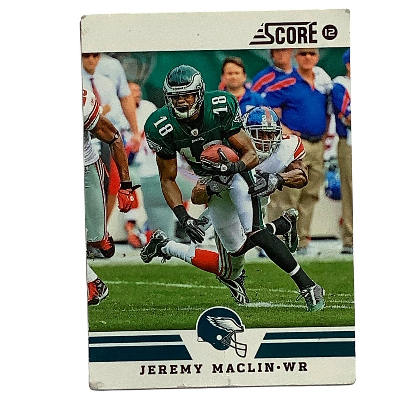 Jeremy Maclin, Philadelphia Eagles, NFL, Panini Score 2012, Card 84, VG
