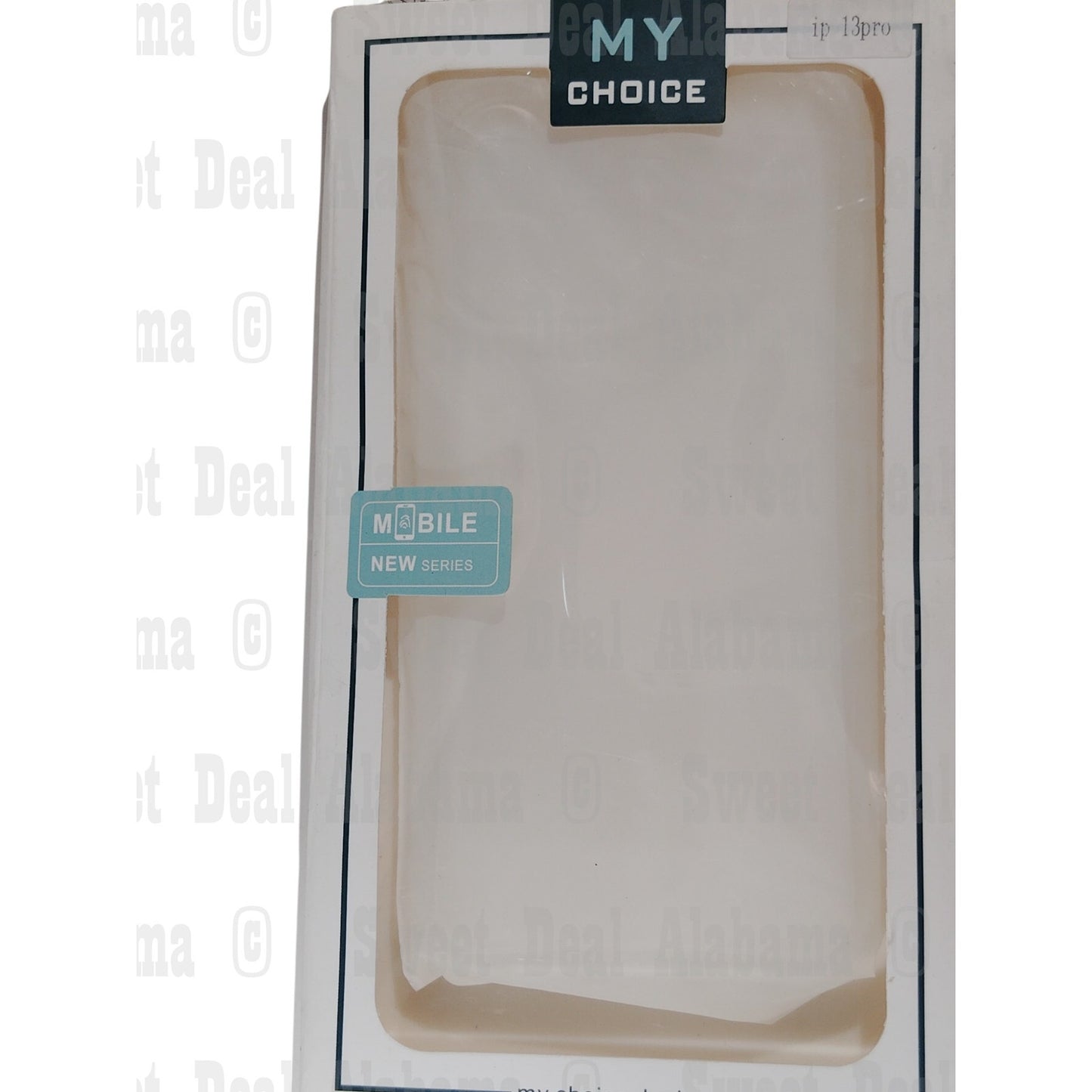 My Choice Case For iPhone 13 Pro, Transparent Clear