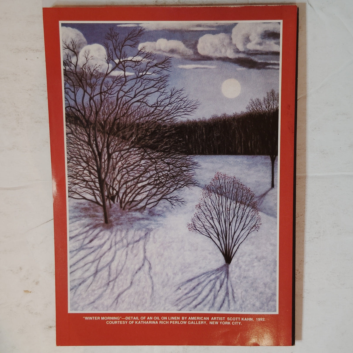 Reader's Digest December 1993 Vintage Christmas Stained Glass Magazine