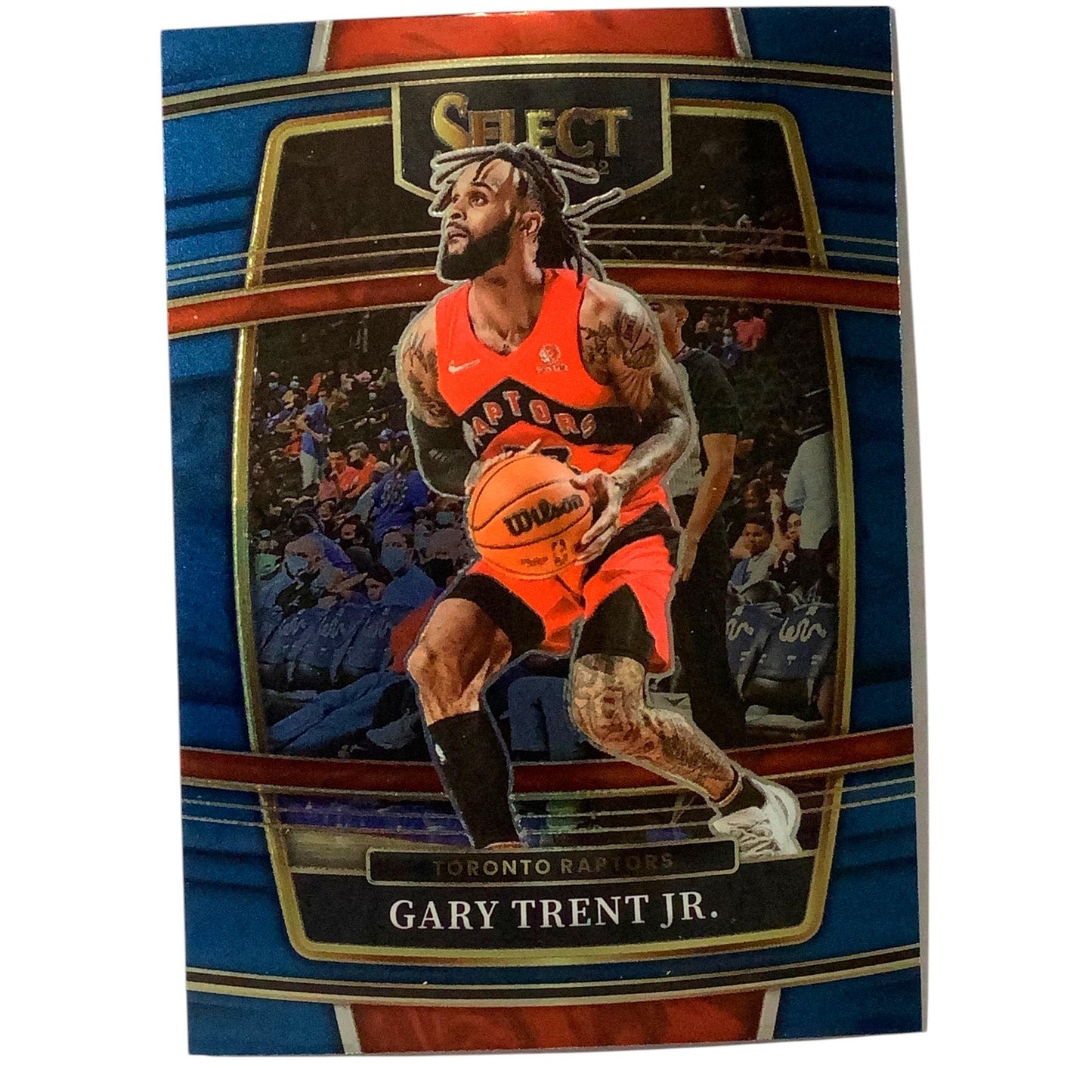 Gary Trent Jr., Toronto Raptors, Card #25, 2021-22 NBA Panini Select