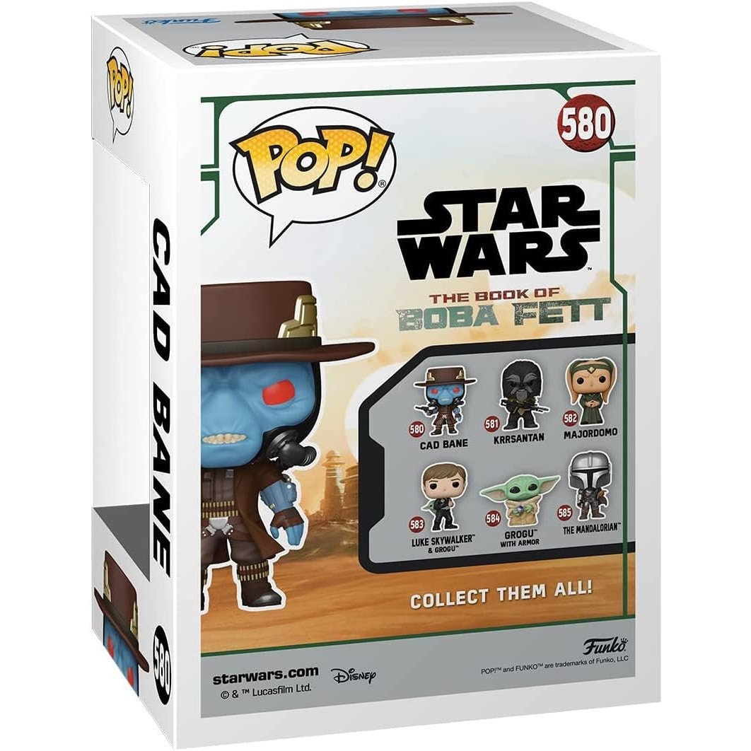 Funko POP! Star Wars: Boba Fett 580 FAC-053571-21287 Bobblehead