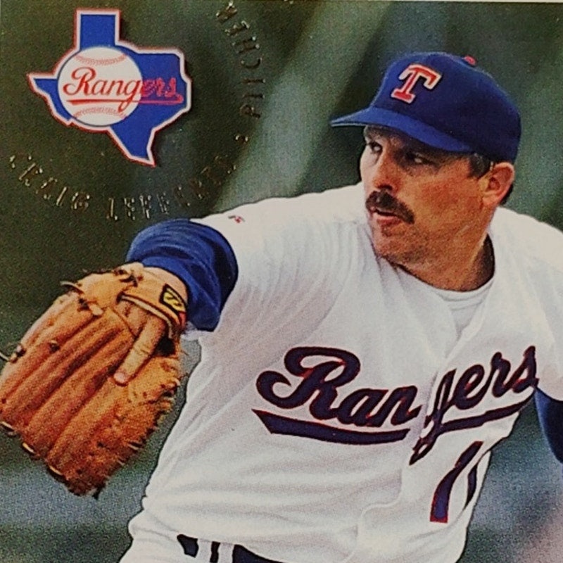 Craig Lefferts, Texas Rangers, #311, 1994 Fleer Baseball Collector's Card