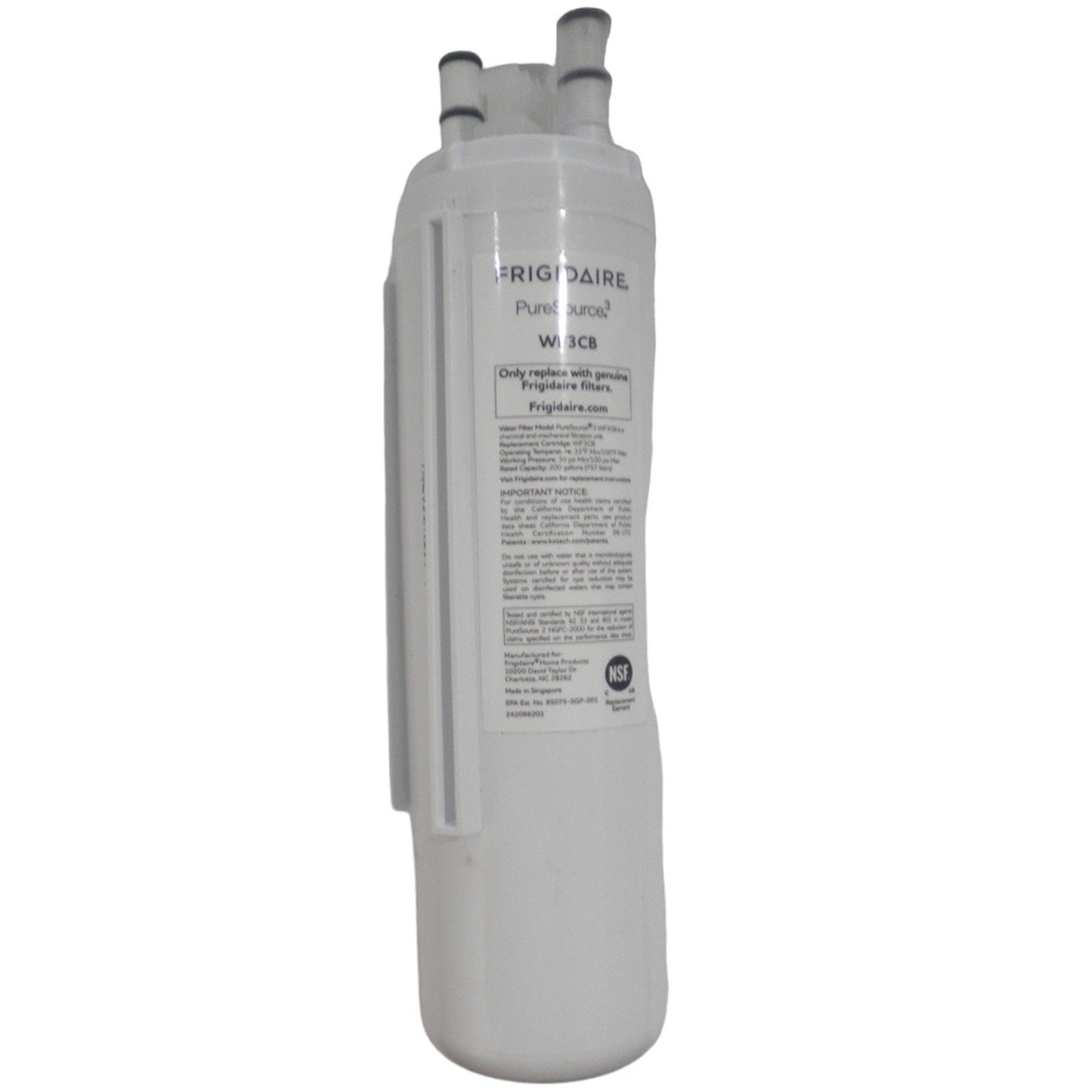 Frigidaire WF3CB PureSource 3 Refrigerator Water Filter | Genuine OEM | NSF Cert
