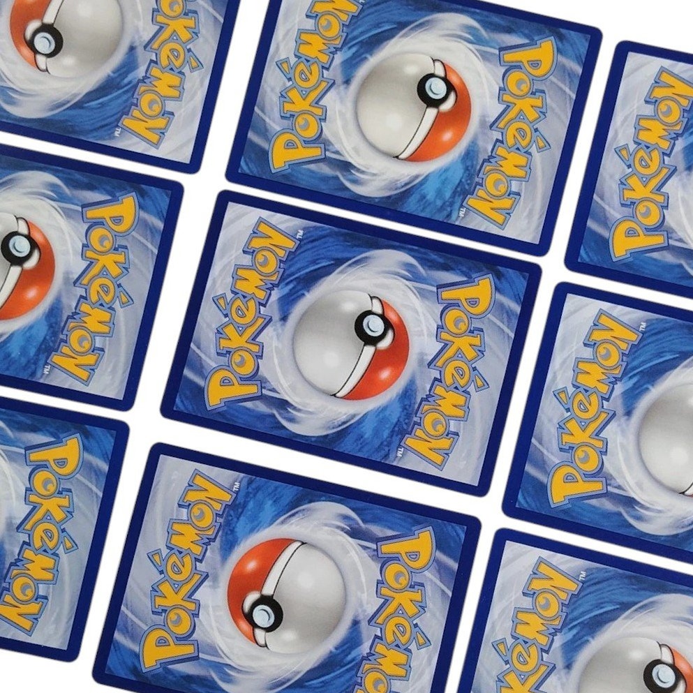 18 Random Pokémon Cards Pictured, Actual Photos Provided