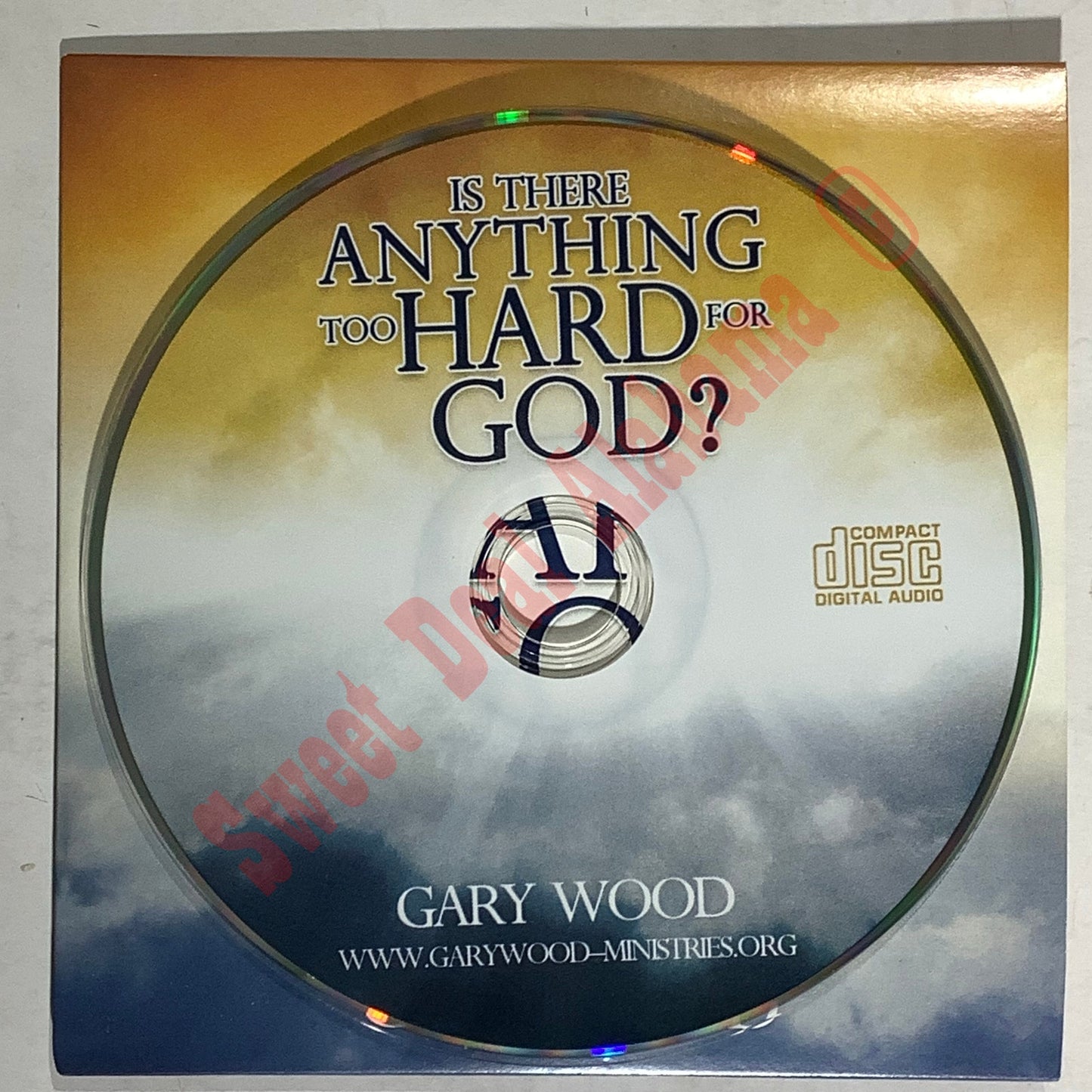Is There Anything Too Hard For God? Audio CD by Gary Wood Ministries