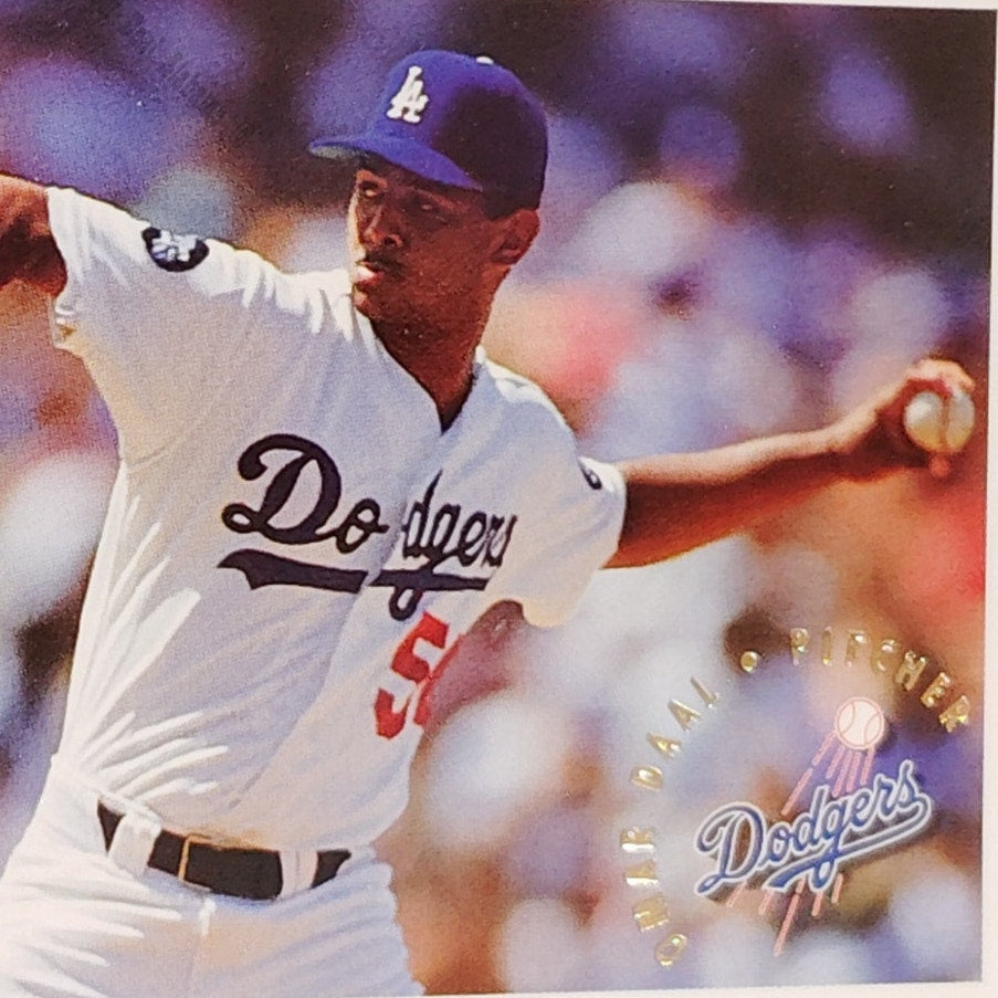 Omar Daal, Los Angeles Dodgers, #508, 1994 Fleer Baseball Collector's Card