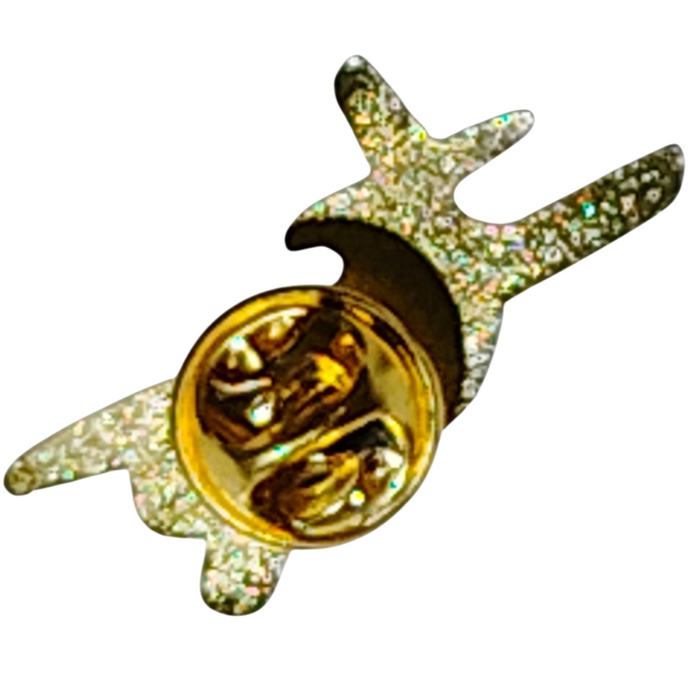 Gold & Blue F7F 2 Tiger Cat Twin-Engine Aircraft Hat, Lapel, Brooch Pin – Aviation Collectible
