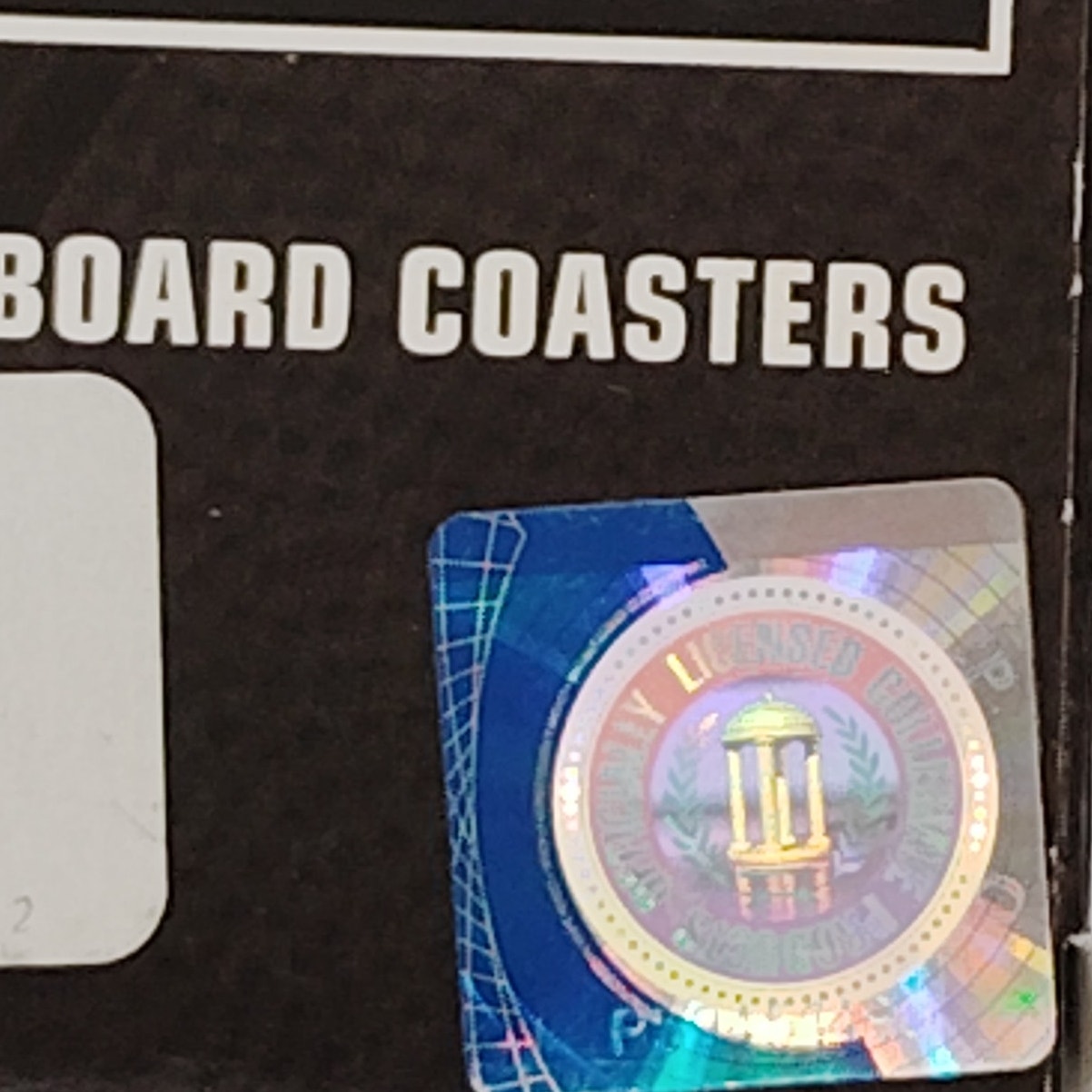 Vintage University of Alabama Collegiate Coasters - 4" Round Pulpboard - 12 Ct. - Crimson Tide Logo