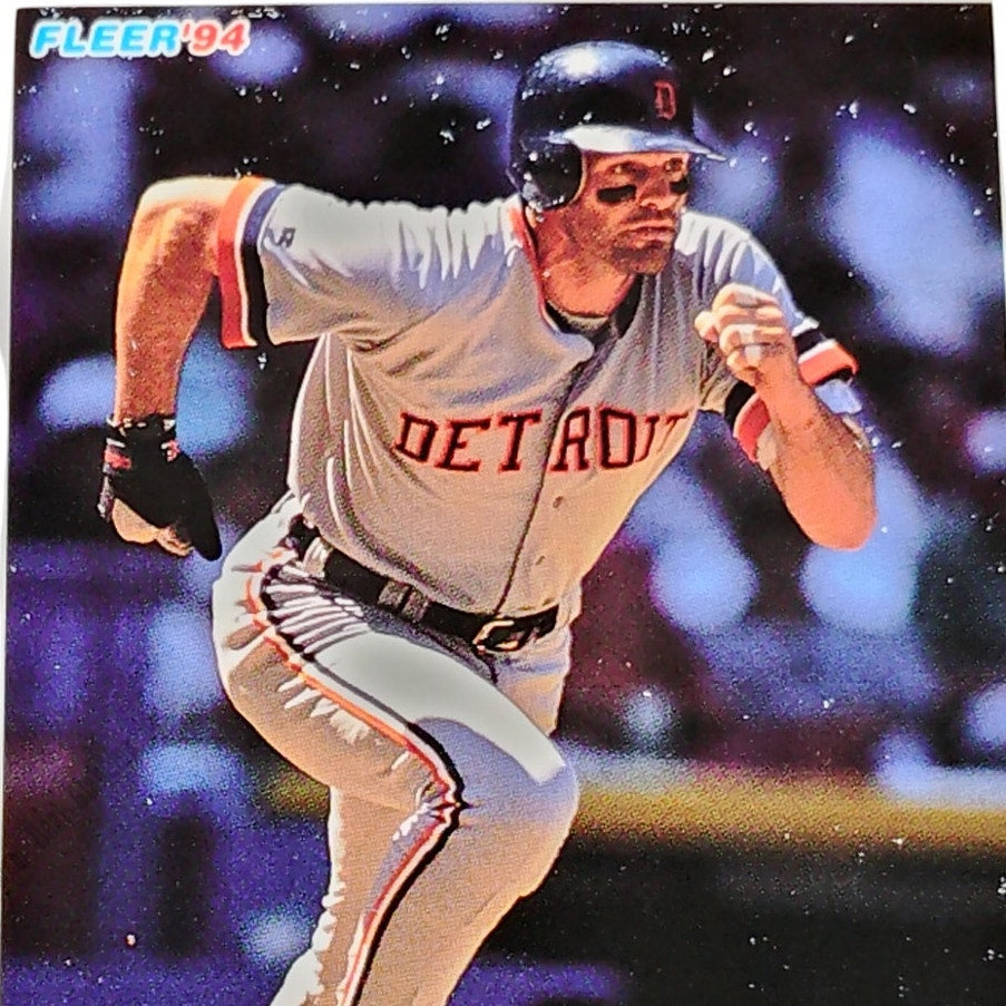 Kurt Gibson, Detroit Tigers, #130, 1994 Fleer Baseball Collector's Card