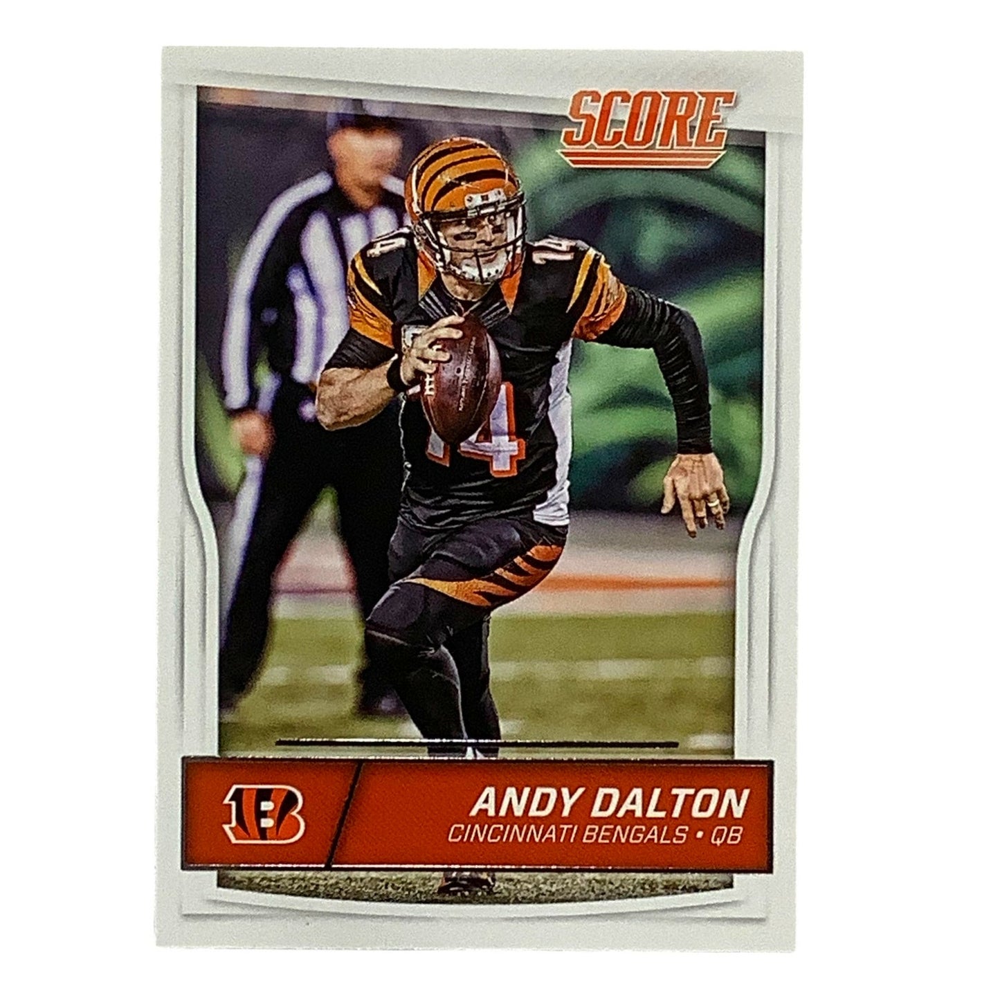 Andy Dalton, Cincinnati Bengals, NFL, Panini Score 2016, Card 64, EX/NM