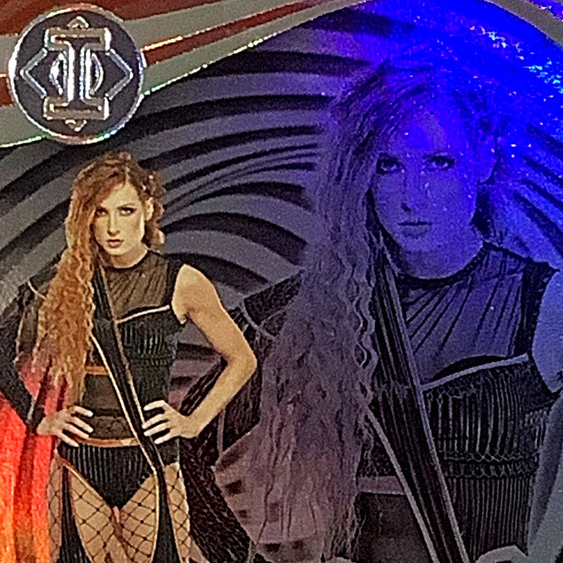 Becky Lynch, RAW Prism Card 260, 2023 Panini - Chronicles Illusions WWE NM+