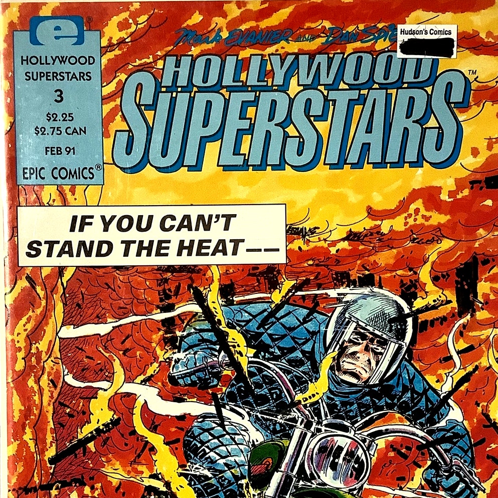 Hollywood Superstars #3, Feb. 1991, Epic Comics, NM 9.4