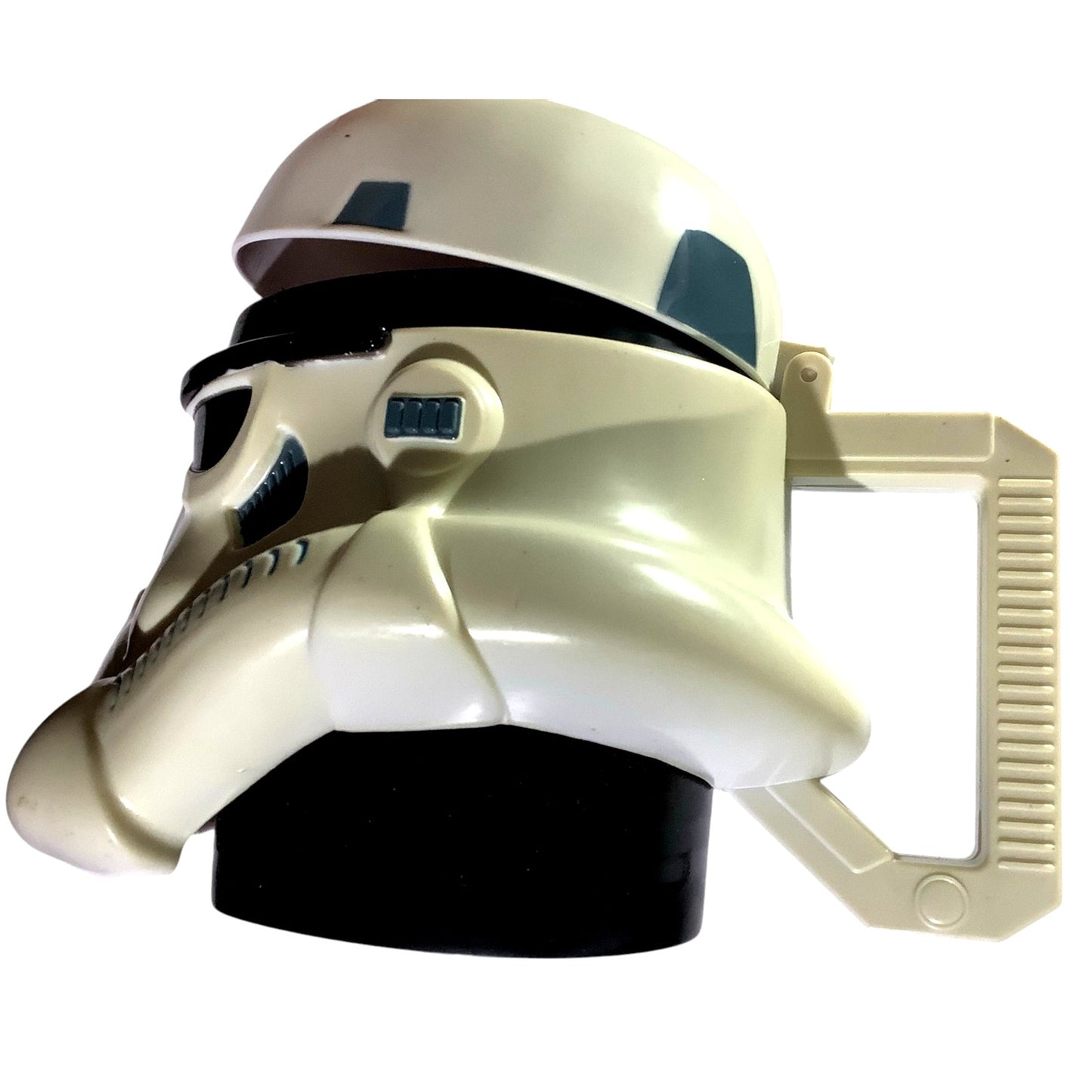 Star Wars Stormtrooper Plastic Helmet Mug w/ Flip Lids, Disney Parks Souvenir