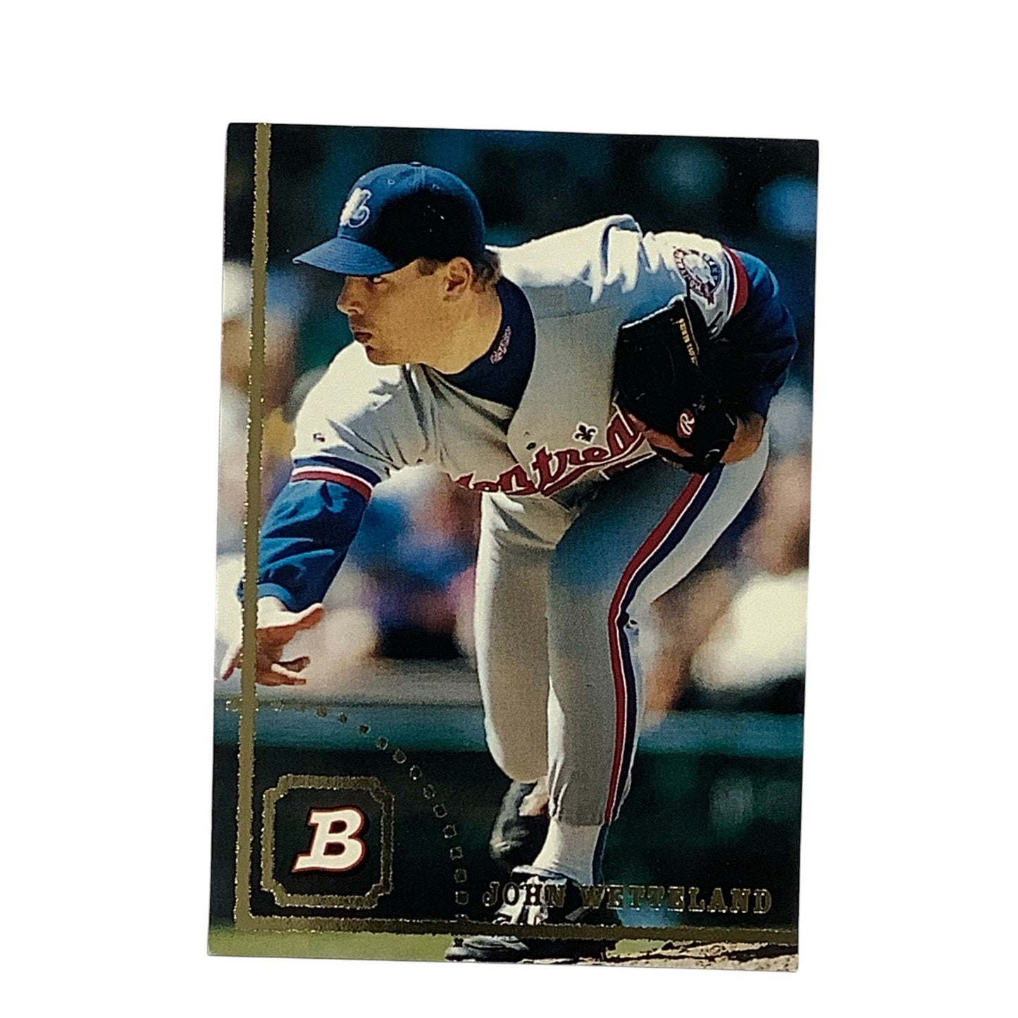 John Wettland, Montreal Expos, MLB, 1994 Bowman Topps, Card 172, EX/NM