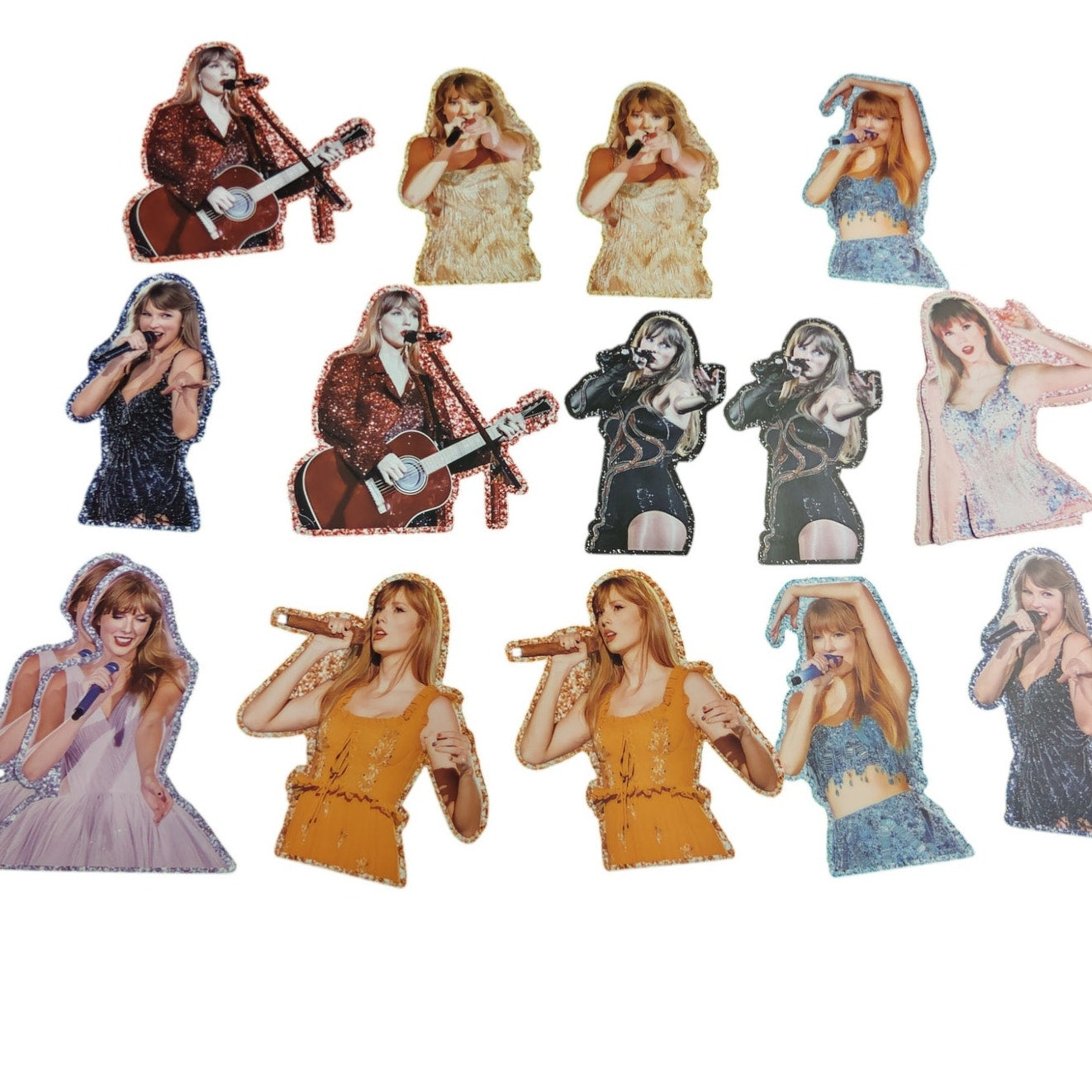 Swiftie Party Decorations– 16 PCS Wall Décor, 12 PCS 3D Butterflies | 8 Pom Poms