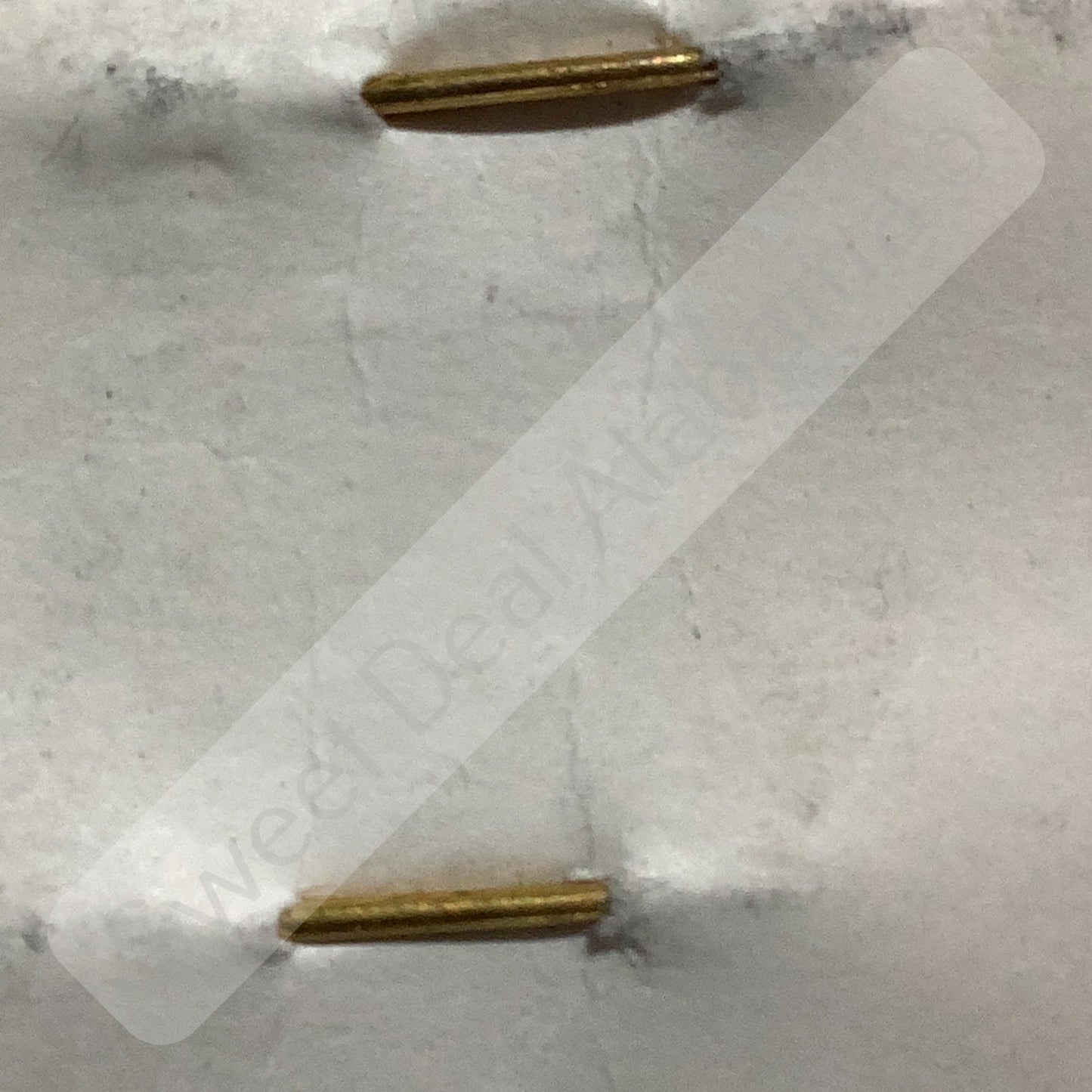 WWI Era Numeric "37", Brass Military C-Clasp Hat / Lapel / Collar Pins Set 3/8"H