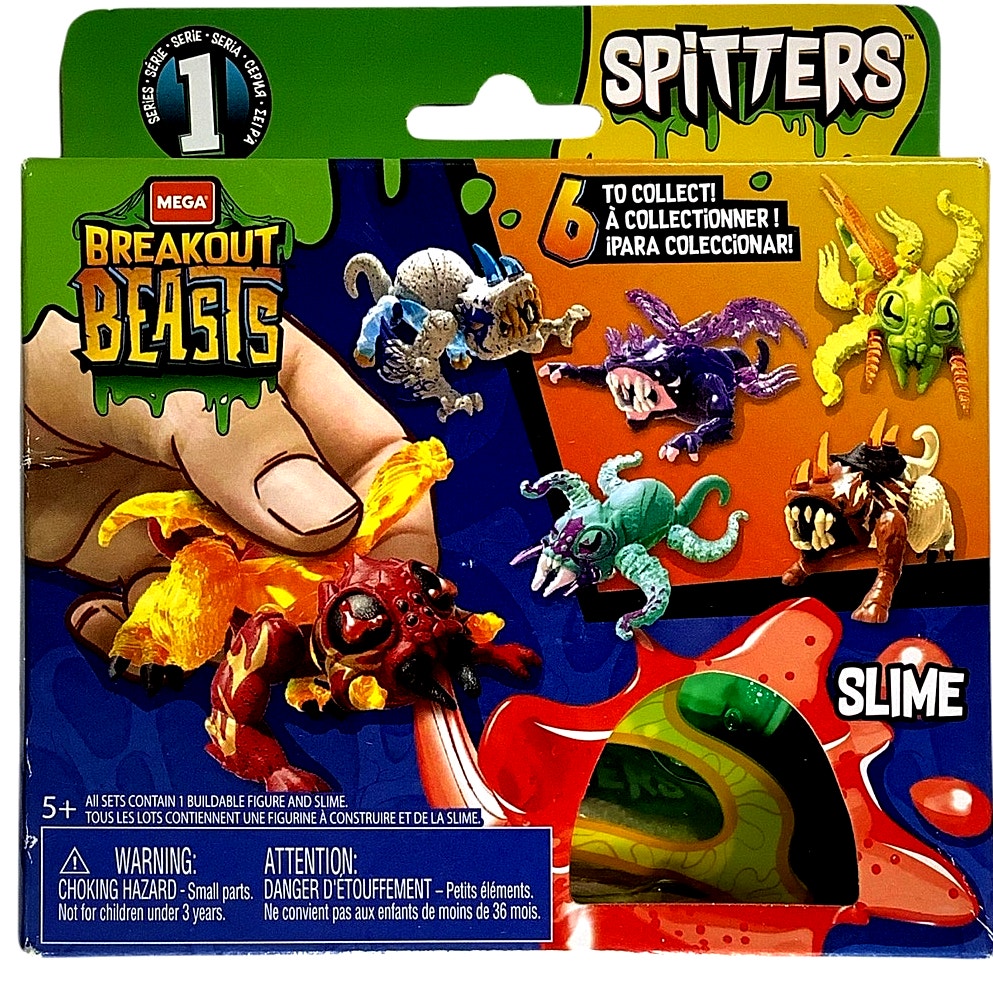 Mega Breakout Beast Slime Spitters - Children's Toys- Blind Bag Series