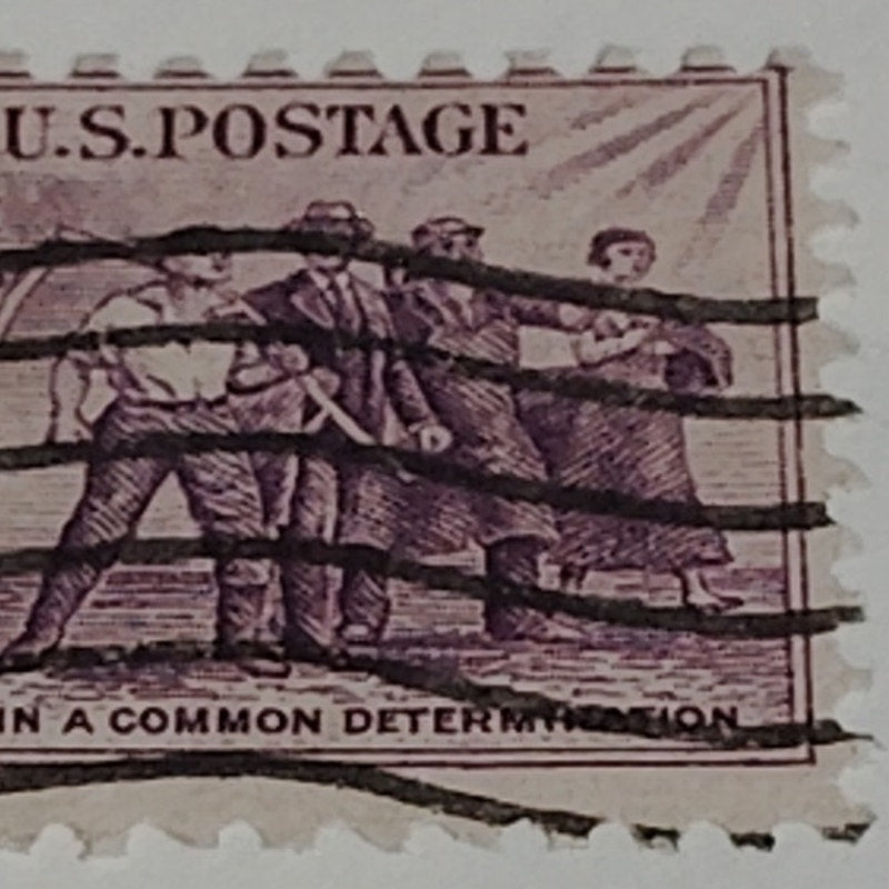 1933 3¢ NRA Stamp – “In a Common Determination” – Scott #732 – Canceled