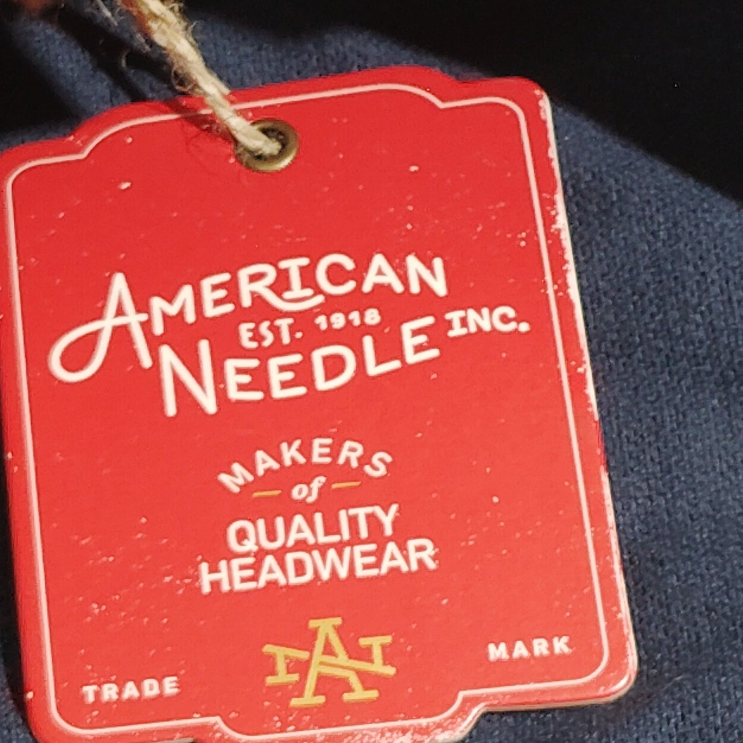 American Needle Corduroy Bucket Hat, Navy Blue, Size SM/MD, 80/20 Cotton/Poly