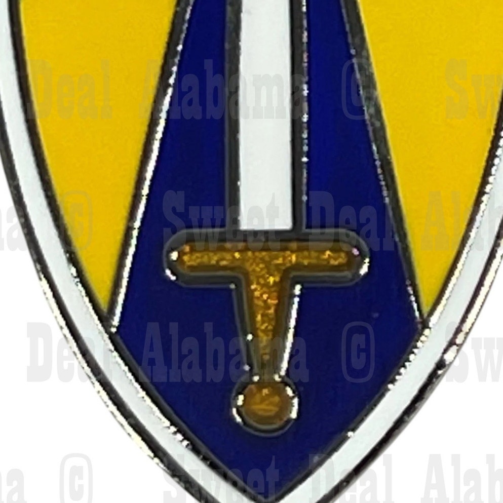 Vietnam 2nd Field Forces Collector's Hat, Lapel, Brooch Pin 3/4"W x 1"H