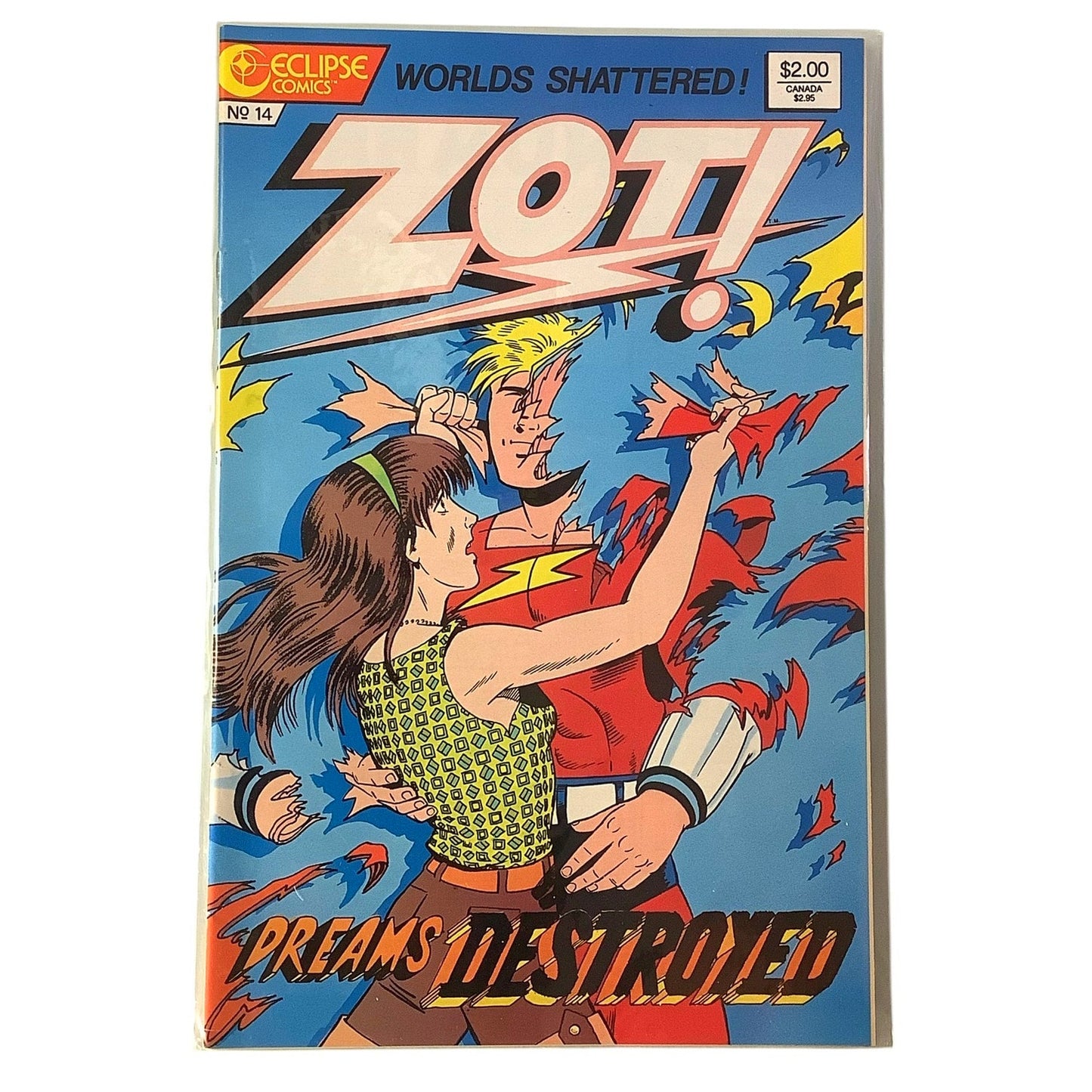 Zot! Worlds Shattered! Comic Book No. 14, July 1987, Eclipse Comic Book