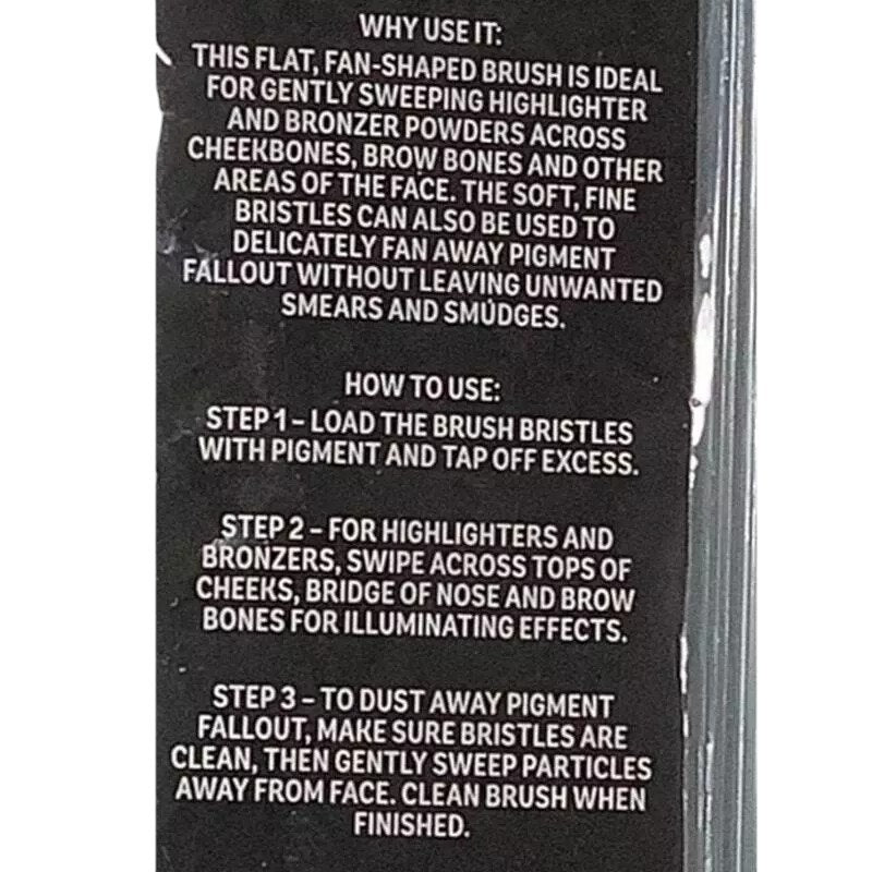 2-PK Beauty Essentials Makeup Brushes- Highlighting & Eyeliner Brushes