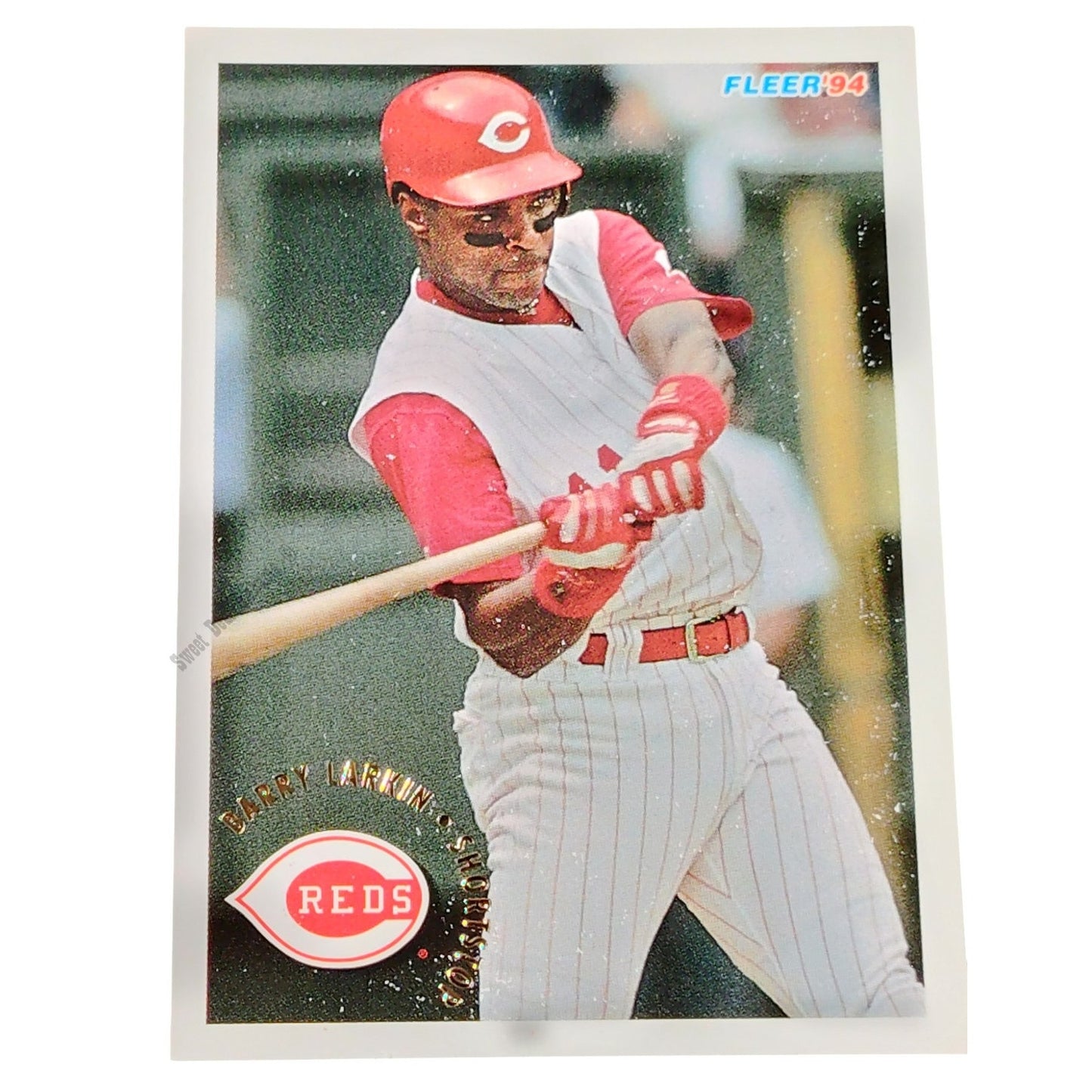Barry Larkin, Cincinnati Reds, #414, 1994 Fleer Baseball Collector's Card