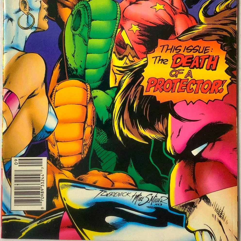 Malibu Comics Protectors #3 (Variable Cover), May 1993, NM 9.4